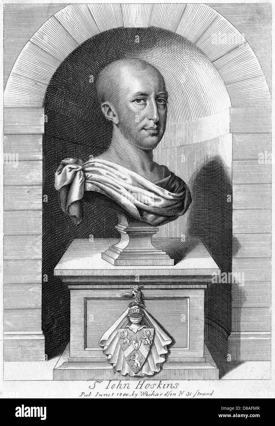 SIR JOHN HOSKINS Stock Photo Alamy