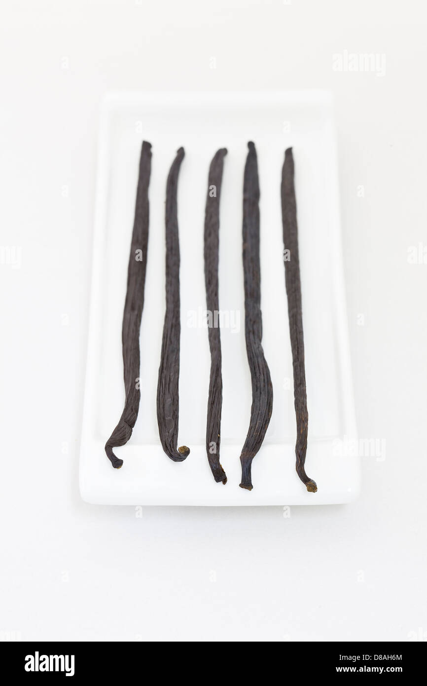 Vanilla pods hires stock photography and images Alamy