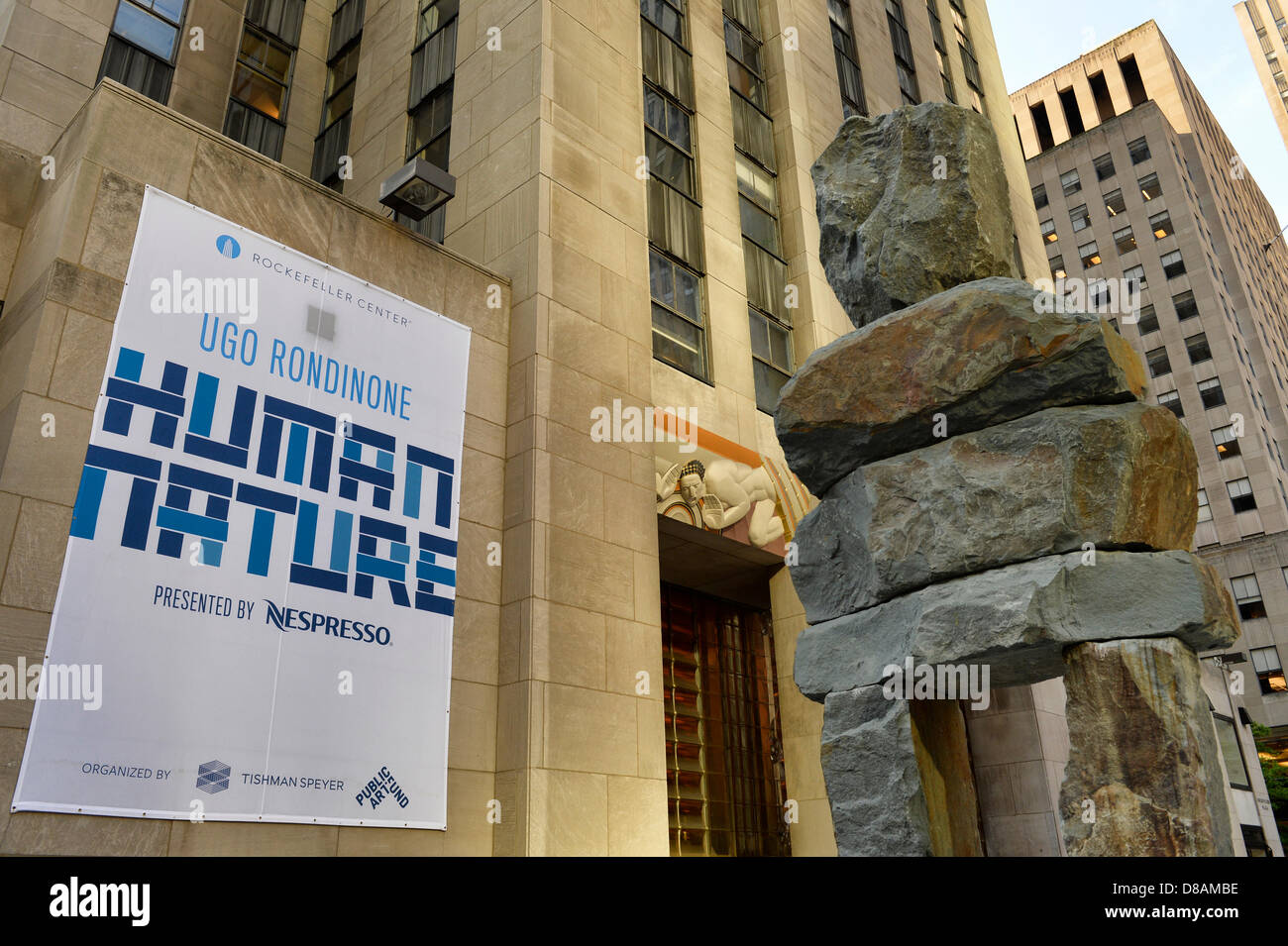 20 rockefeller plaza hi-res stock photography and images - Alamy