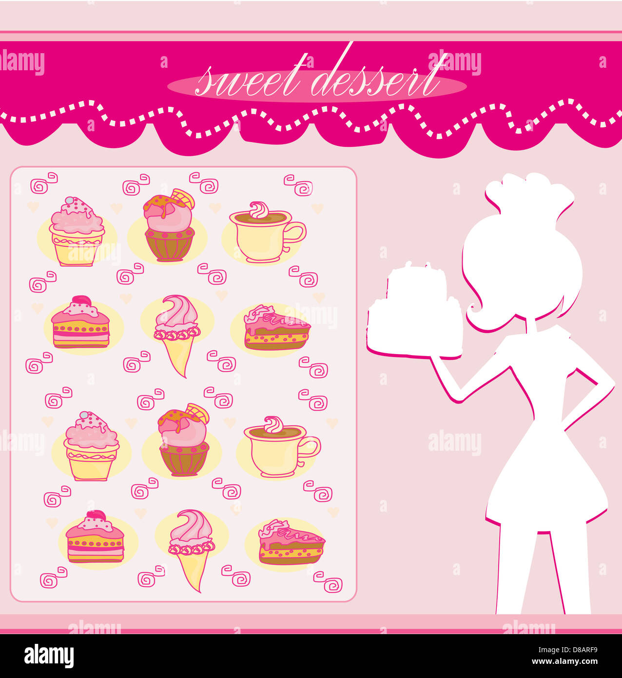 menu coffee shop - abstract background Stock Photo - Alamy