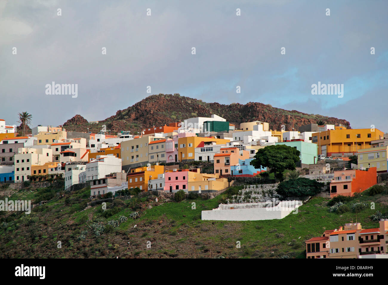 San Sebastian at La Gomera, Canary Island Stock Photo