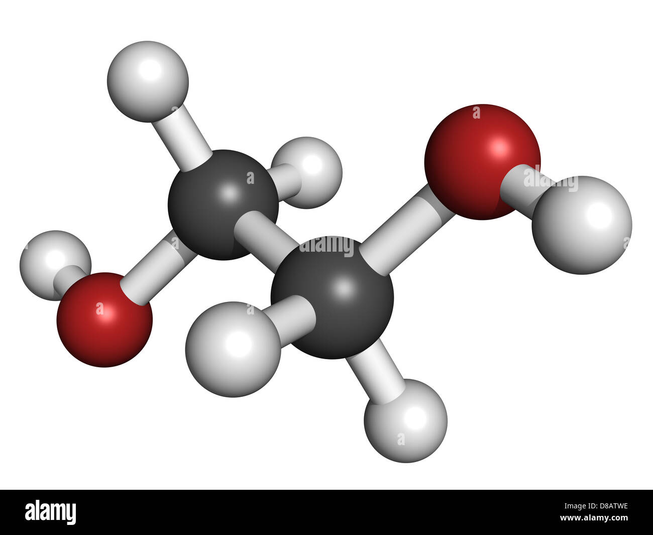 ethylene glycol car antifreeze and polyester building block, molecular