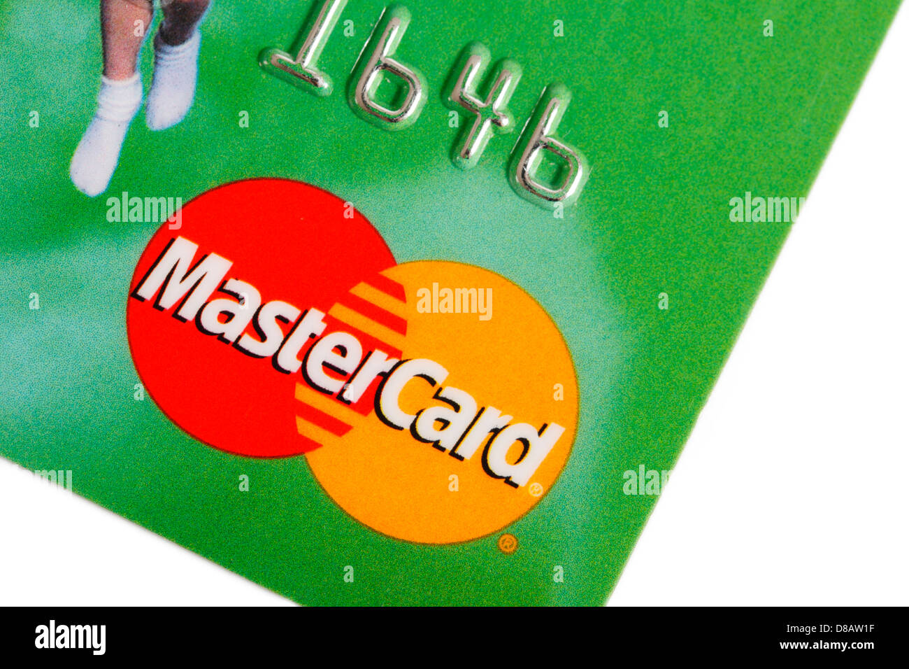 Master Card credit card Stock Photo