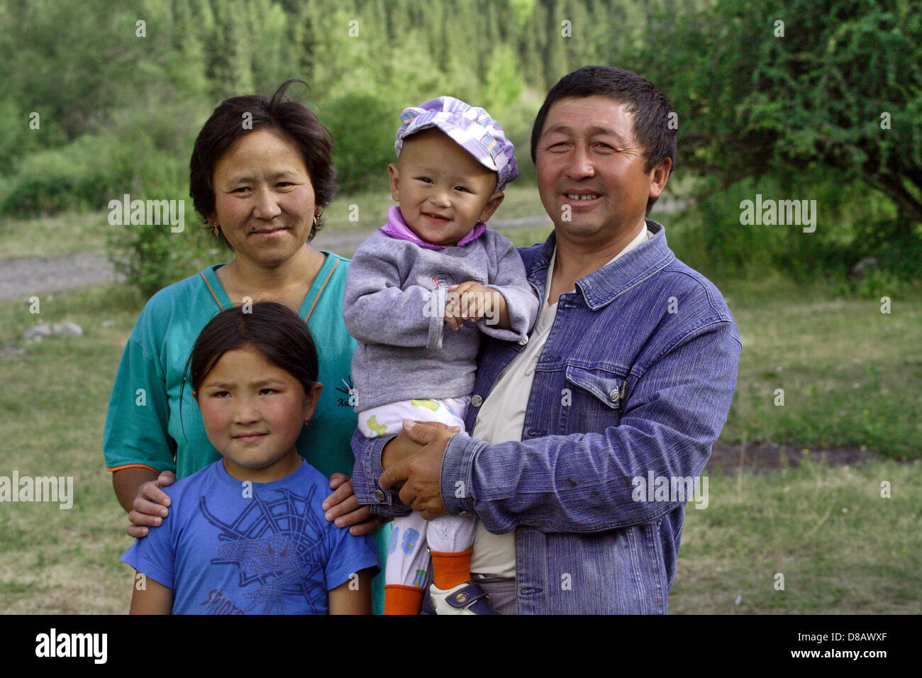 Kazakhstan family hi-res stock photography and images - Alamy