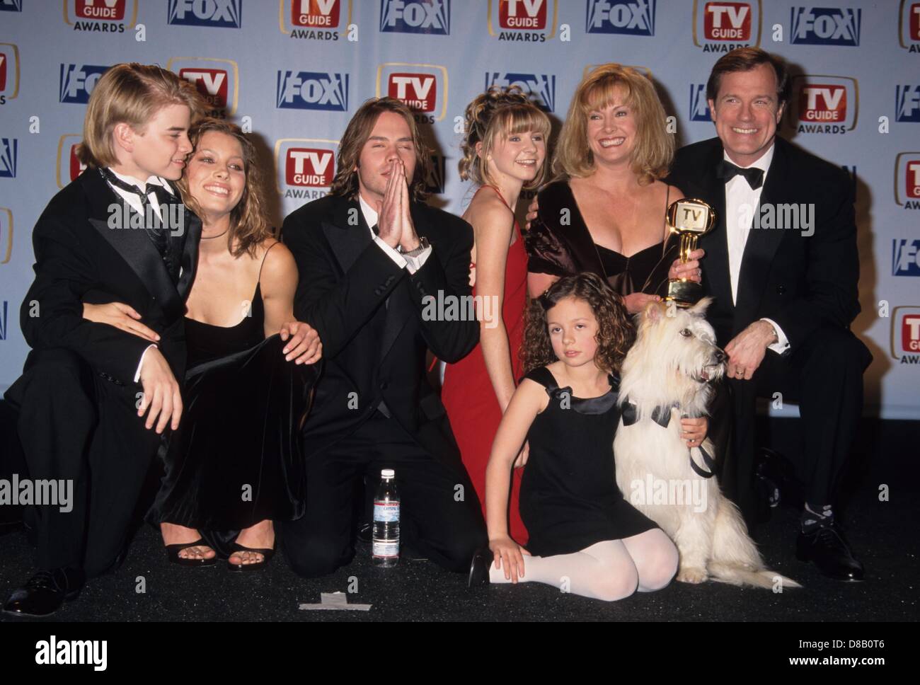 CATHERINE HICKS with 7th Heaven cast at the 1st annual T.V. guide awards , Fox studios 1999.k14641lr.(Credit Image: © Lisa Rose/Globe Photos/ZUMAPRESS.com) Stock Photo