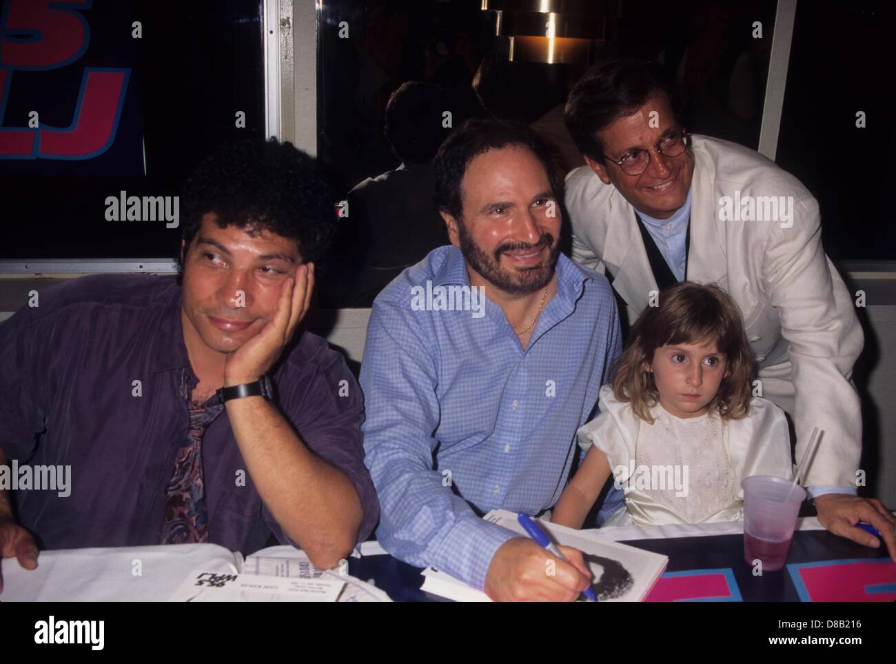 ROBERT HEGYES with daughter Cassondra Hegyes , Gabe Kaplan and Ron