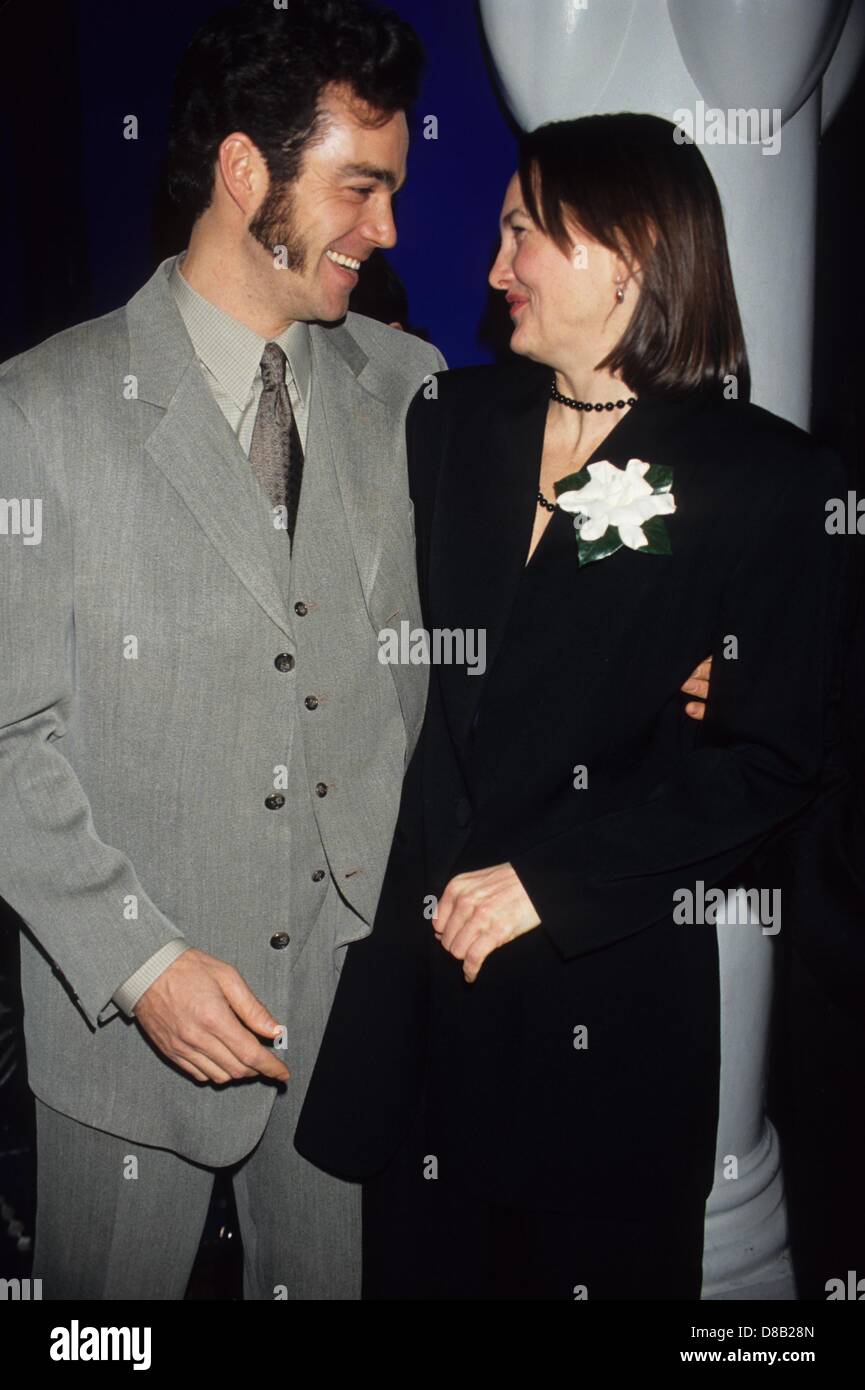 CHERRY JONES with Jon Tenney.The Heiress opening night 1995.k0853ww