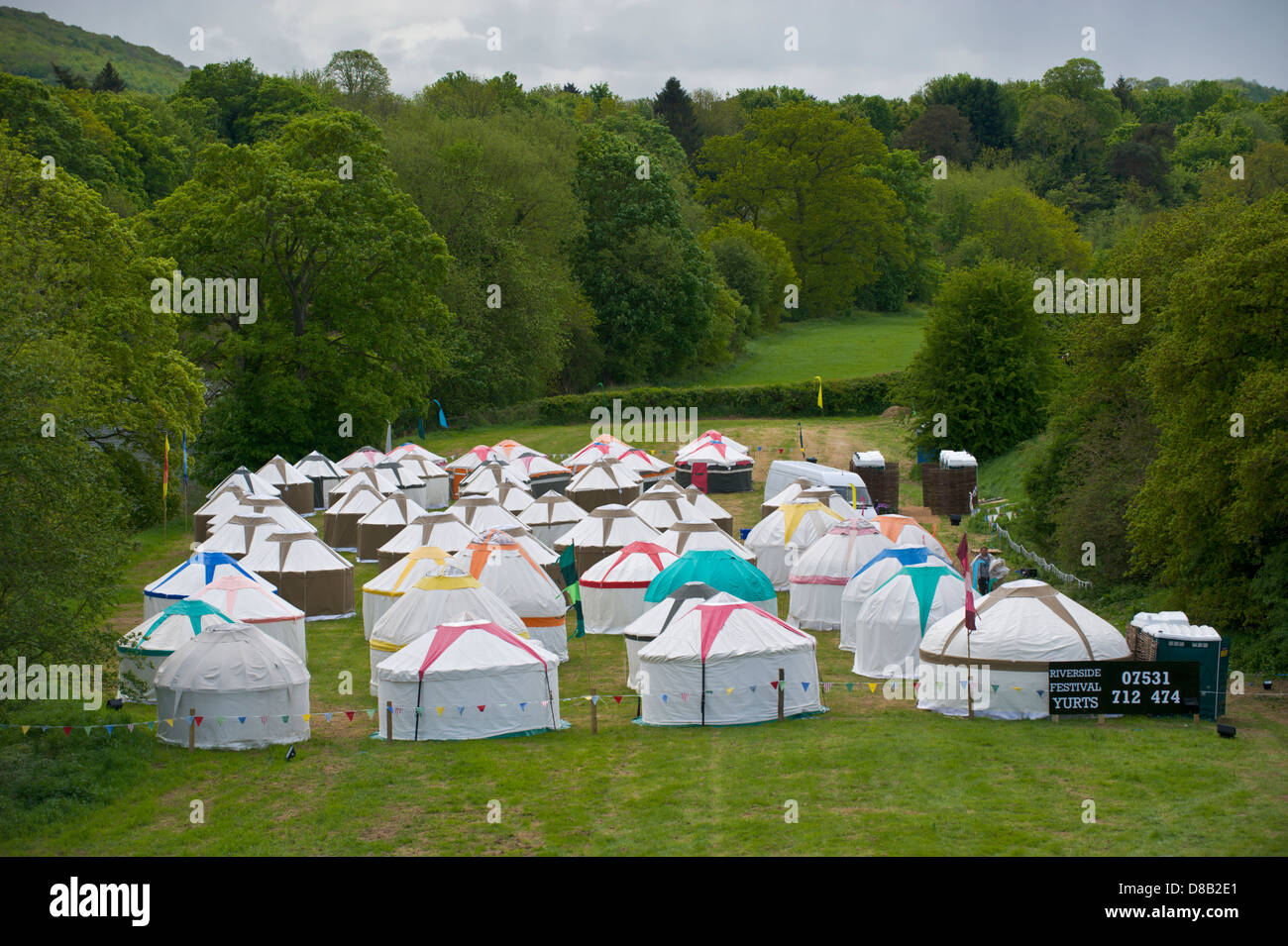 Yurt village near Hay on Wye to provide glamping for