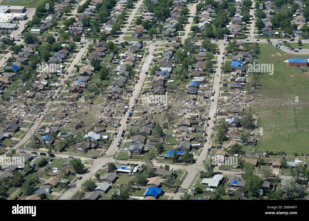 Tornado Damage Aerial Hi Res Stock Photography And Images Alamy