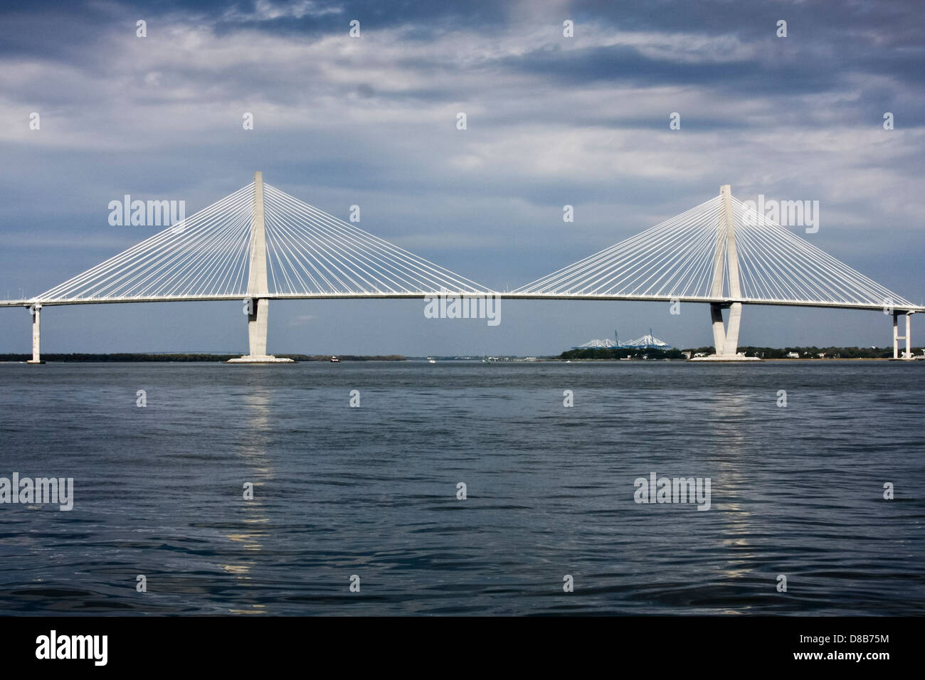 The Arthur Ravenel Jr. Bridge is a cablestayed bridge that crosses