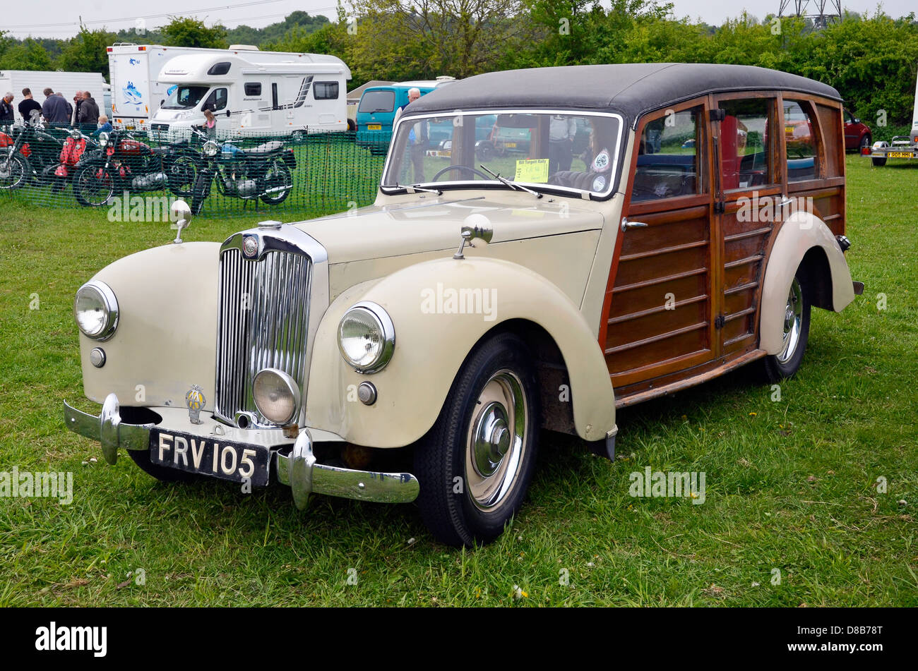 LeaFrancis 14hp 'Woody' Estate Car Reg FRV 105, a type built 1946