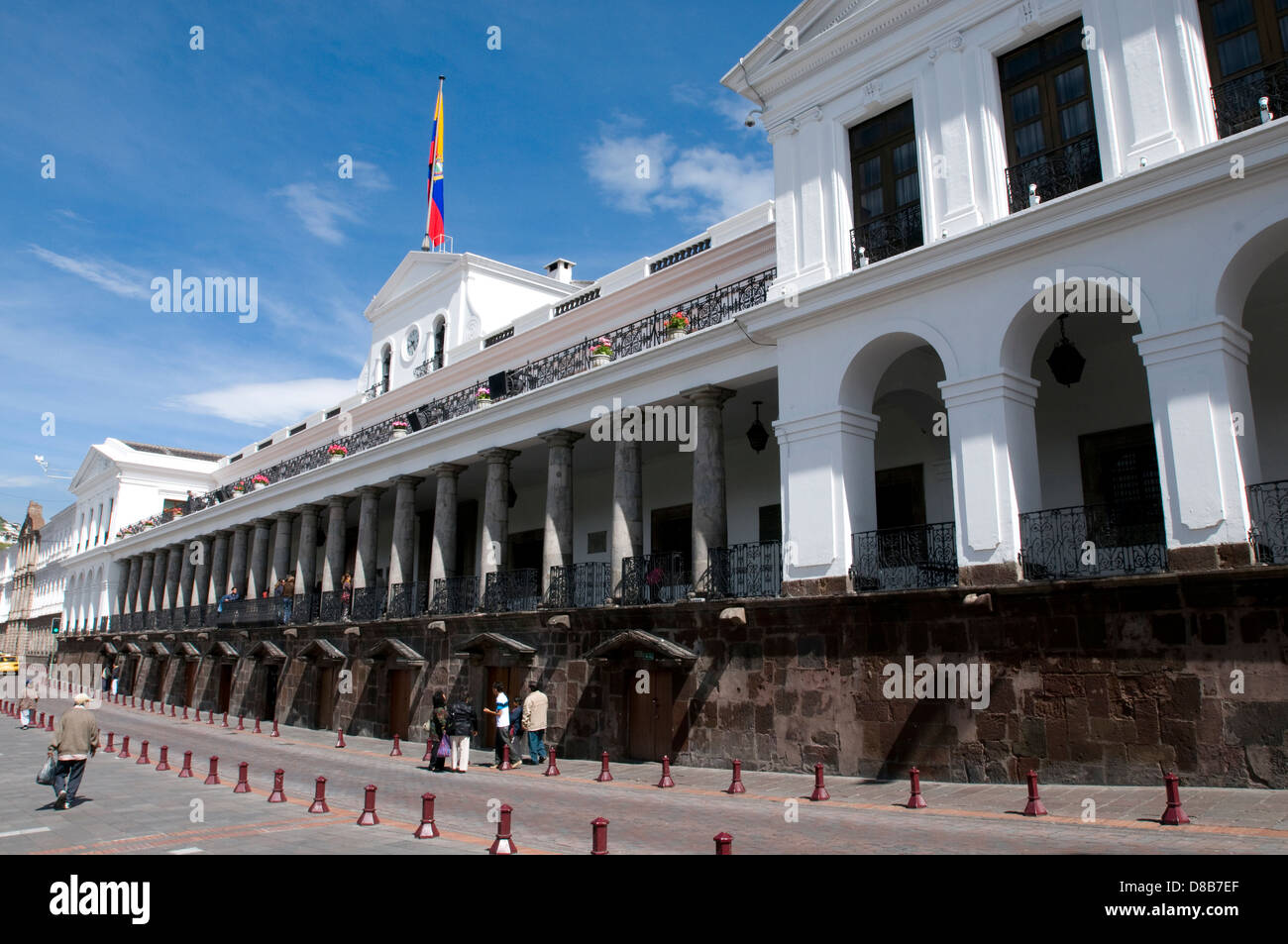 Carondelet Presidential Palace in Quito, Ecuador Stock Photo