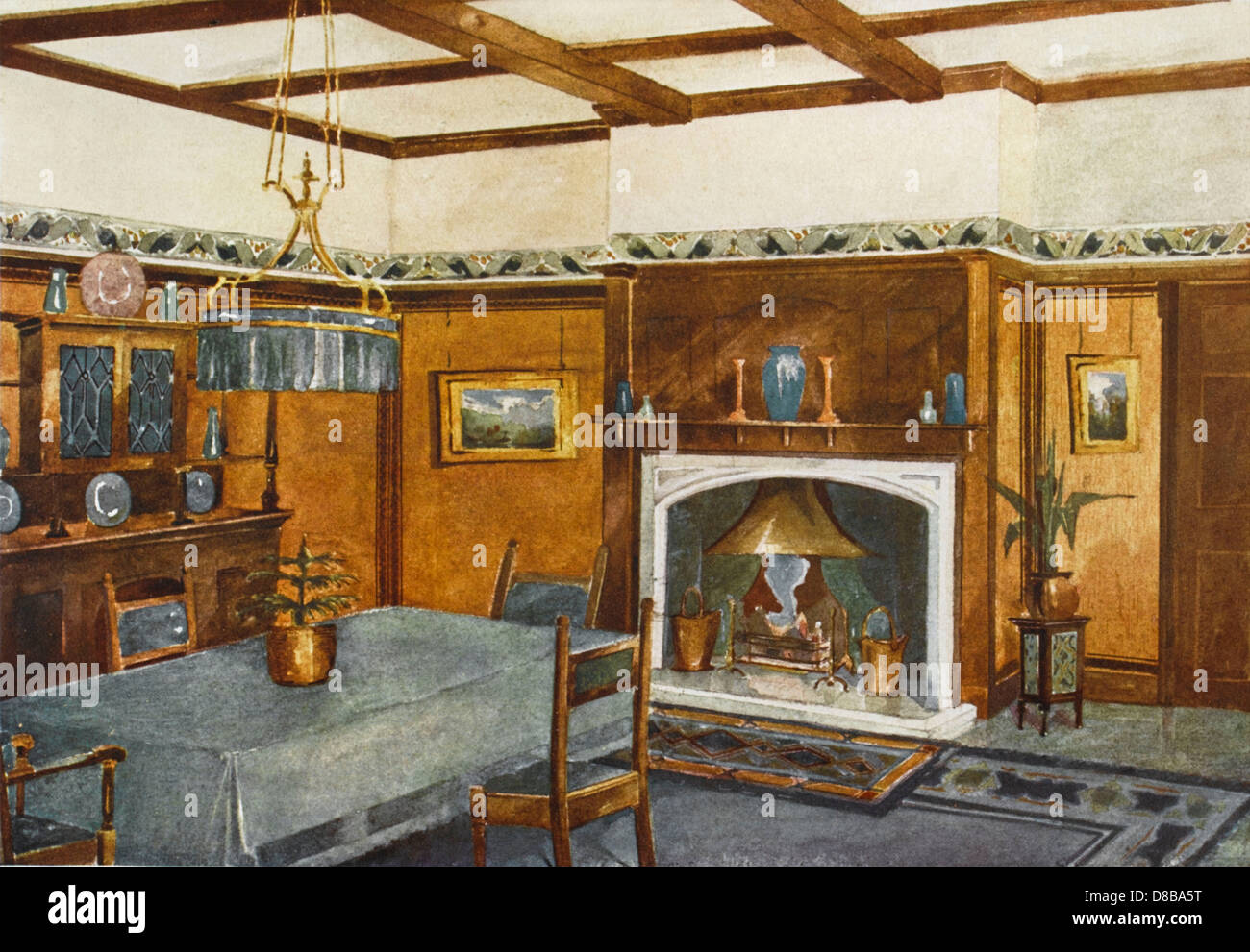 Sideboard in dining room hi-res stock photography and images - Alamy