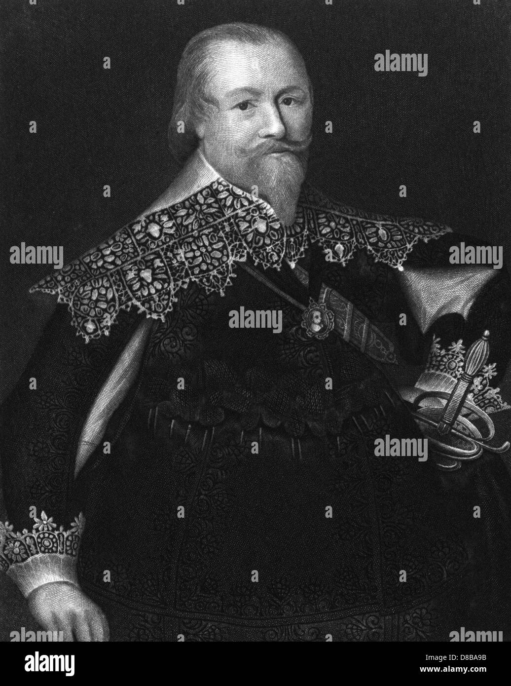 FIRST EARL OF LEVEN Stock Photo Alamy