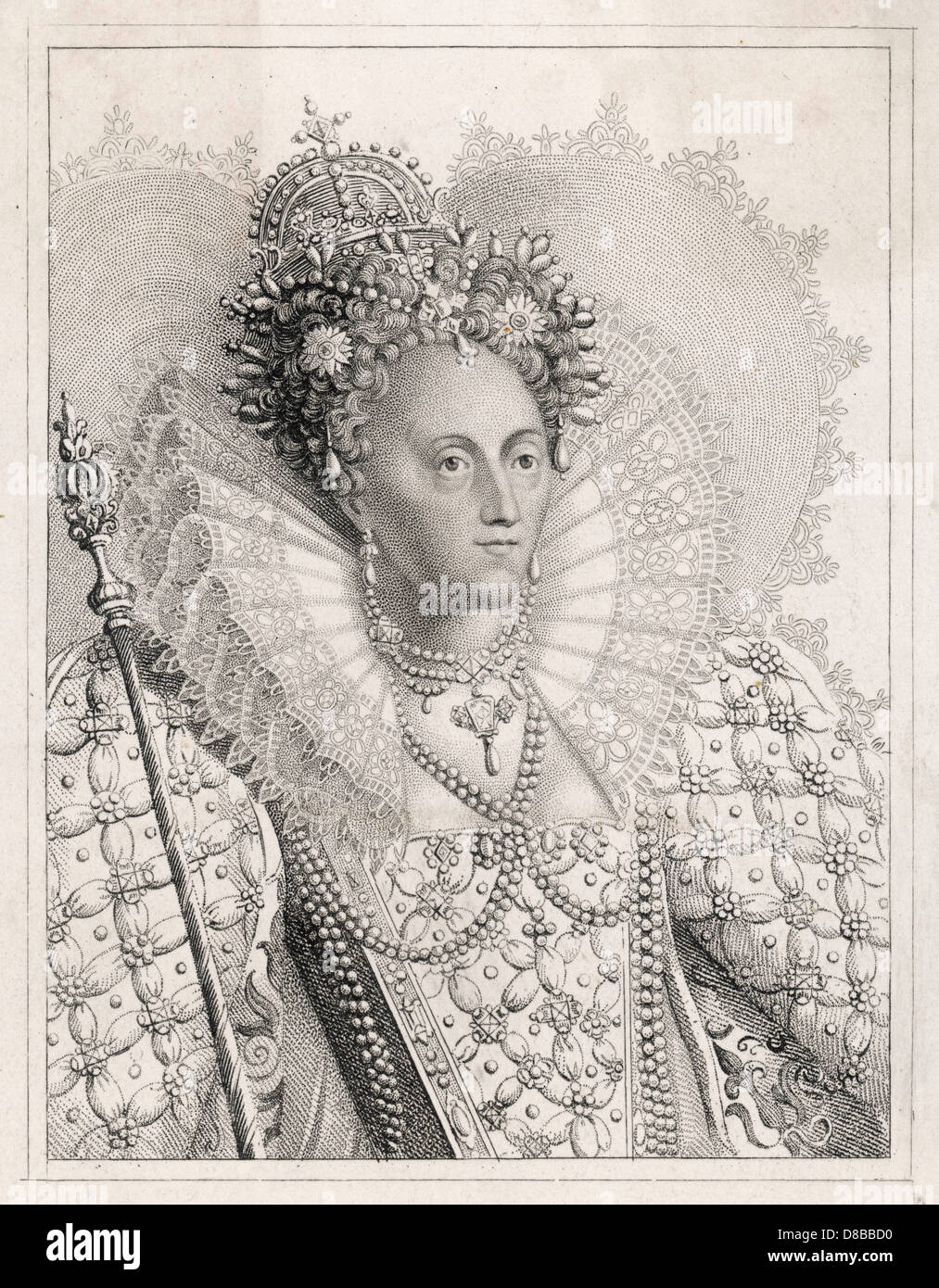 Queen Elizabeth I Stock Photo - Alamy