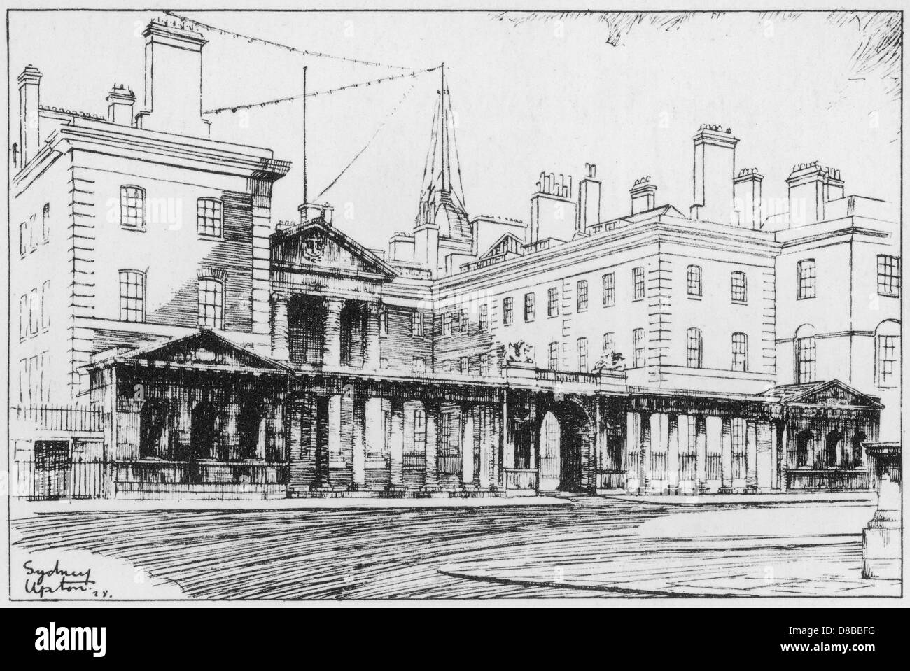 ADMIRALTY SCREEN 1928 Stock Photo Alamy