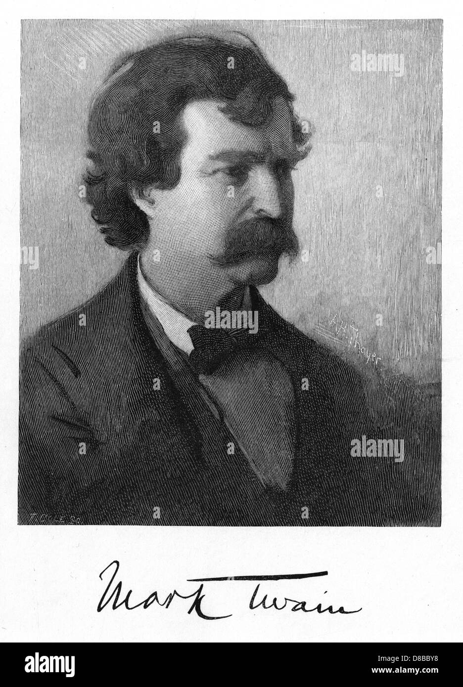 Mark Twain Stock Photo