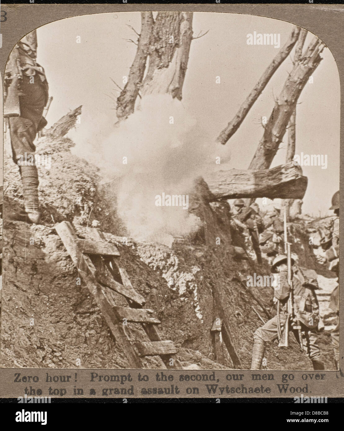 Over the top ww1 trenches troops hires stock photography and images Alamy