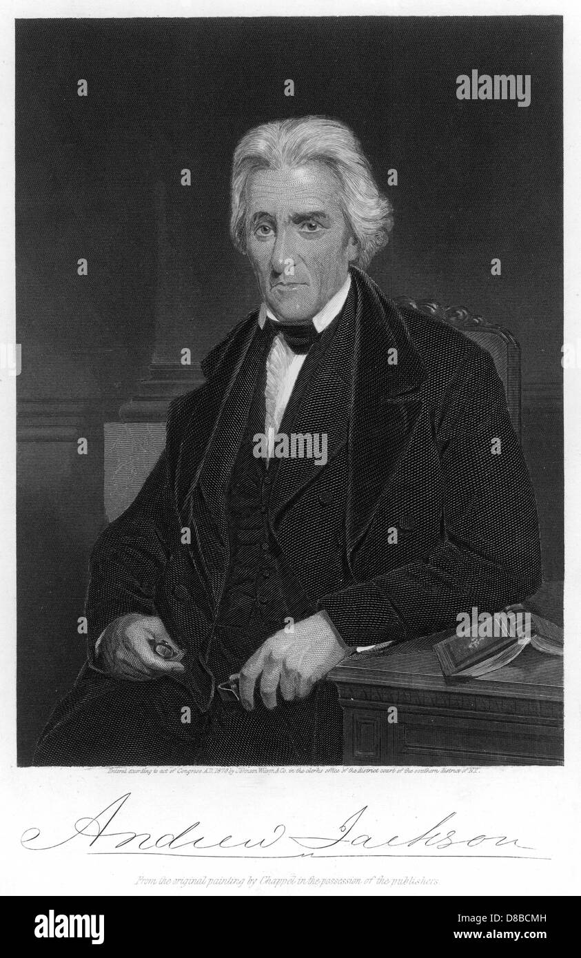 Andrew Jackson Stock Photo Alamy