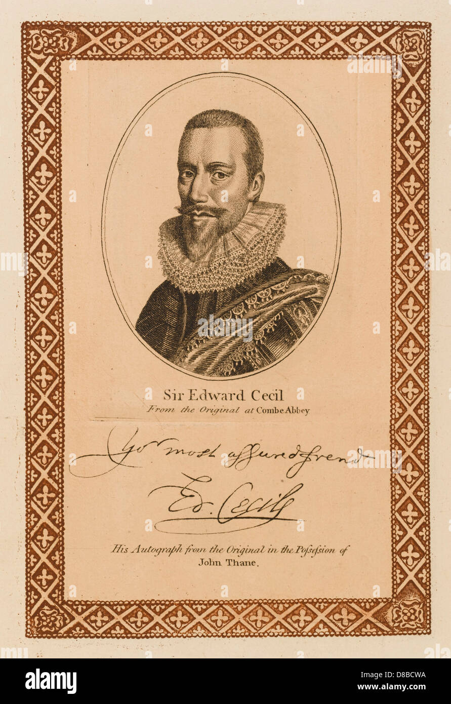 EDWARD CECIL WIMBLEDON Stock Photo Alamy