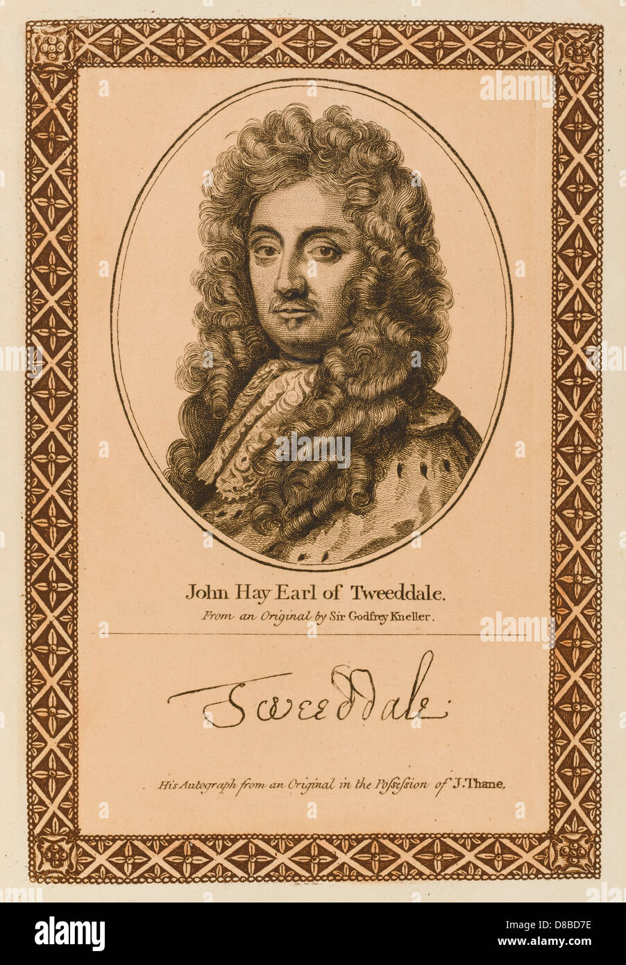 JOHN MARQUIS TWEEDDALE Stock Photo Alamy