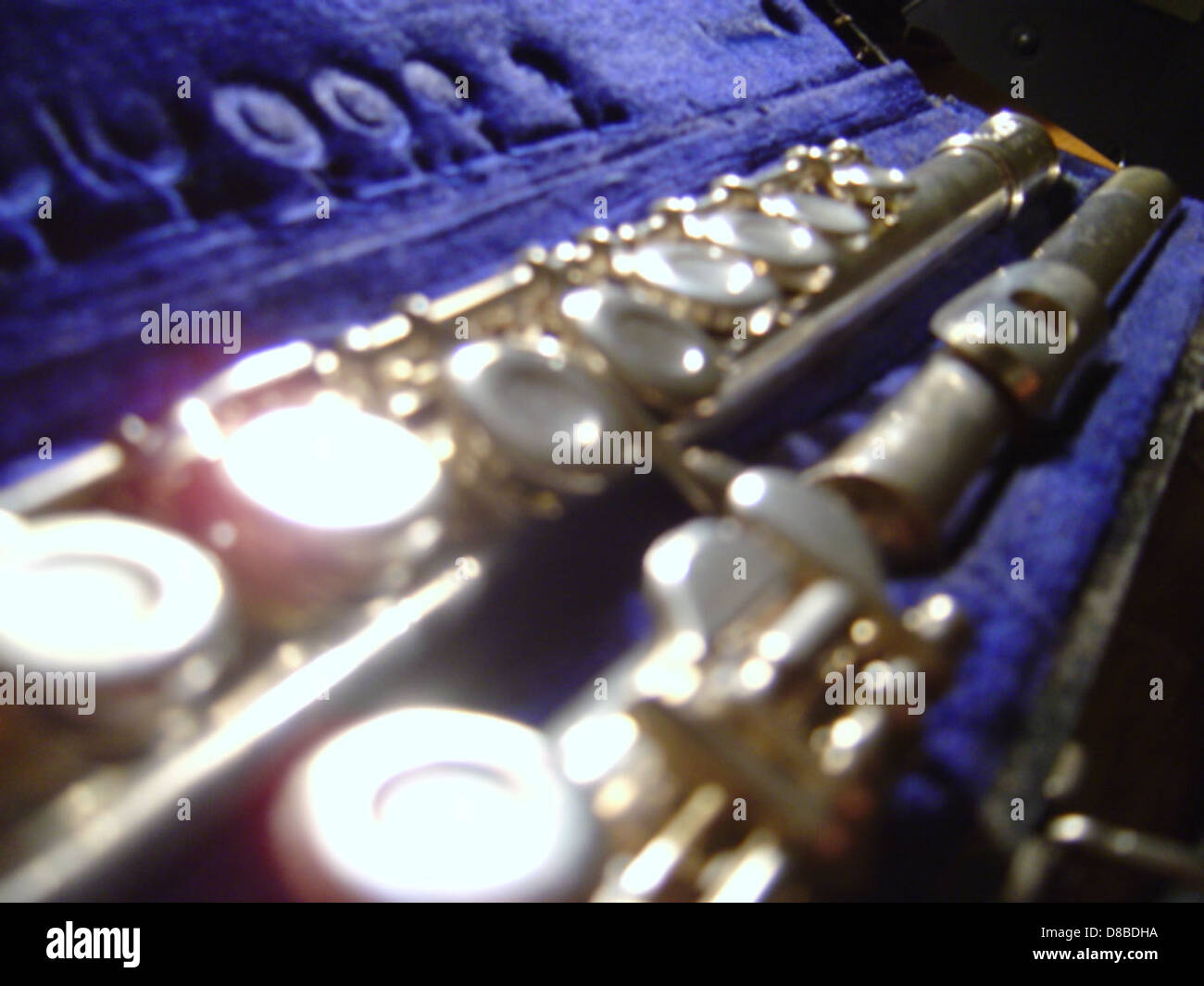 flute in case Stock Photo Alamy