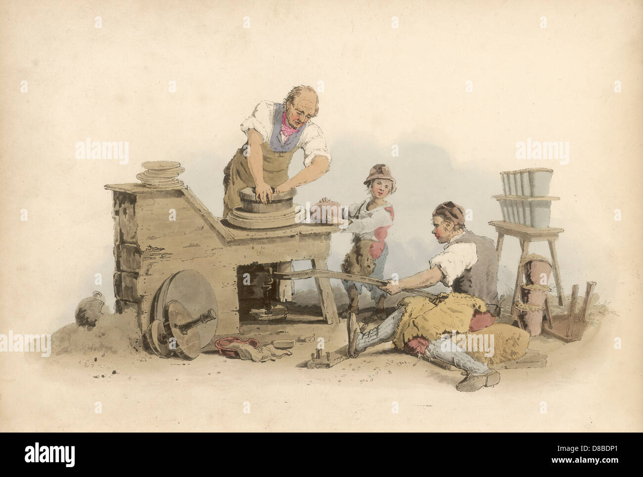 Pottery industry hi-res stock photography and images - Alamy
