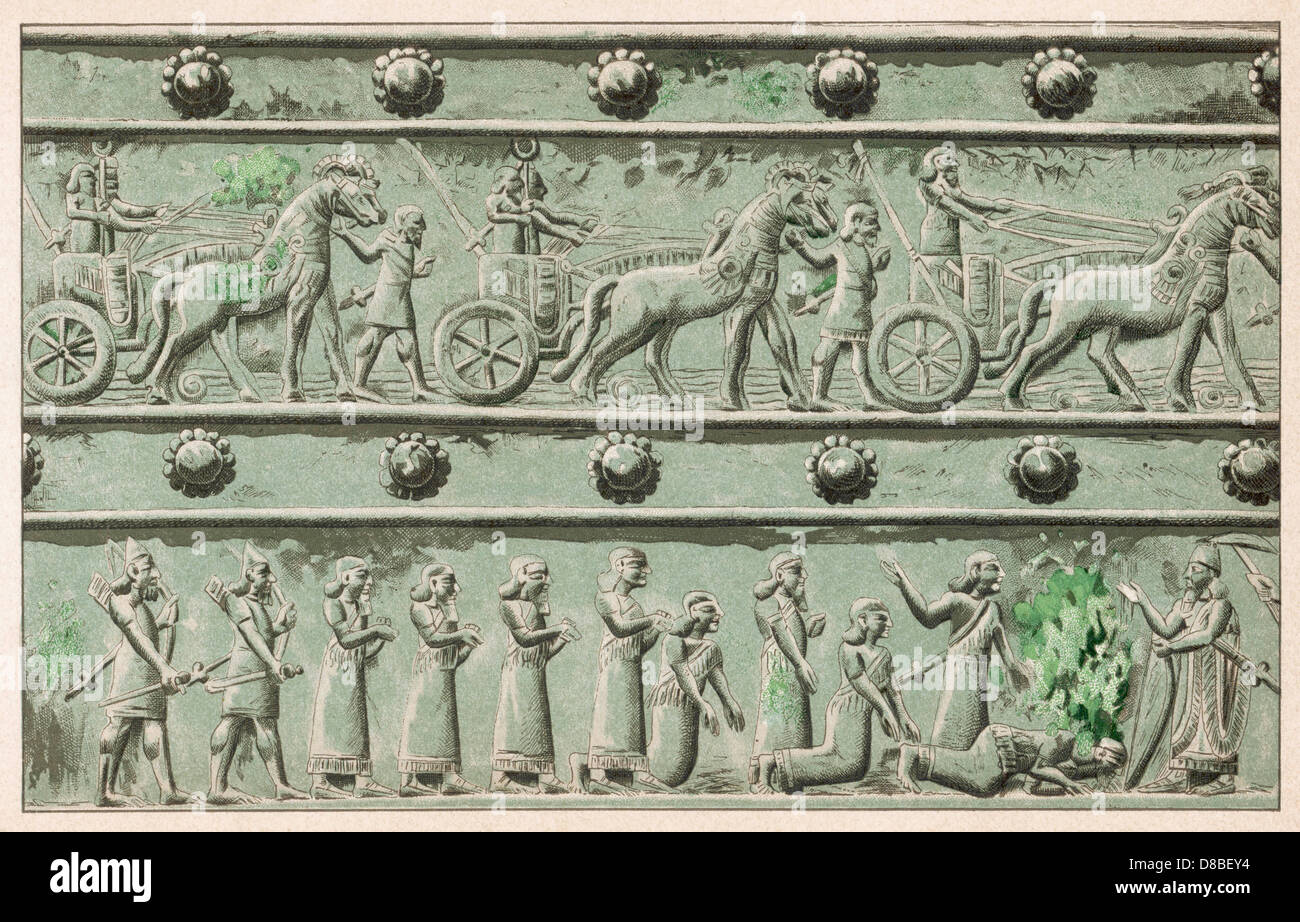 SCENES ANCIENT ASSYRIA Stock Photo - Alamy