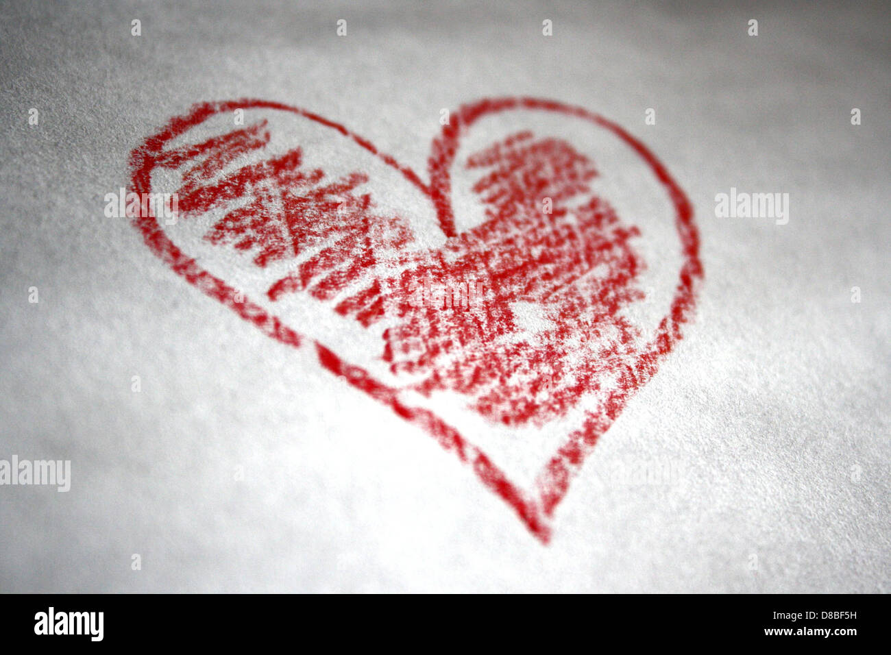 hand drawn heart Stock Photo - Alamy