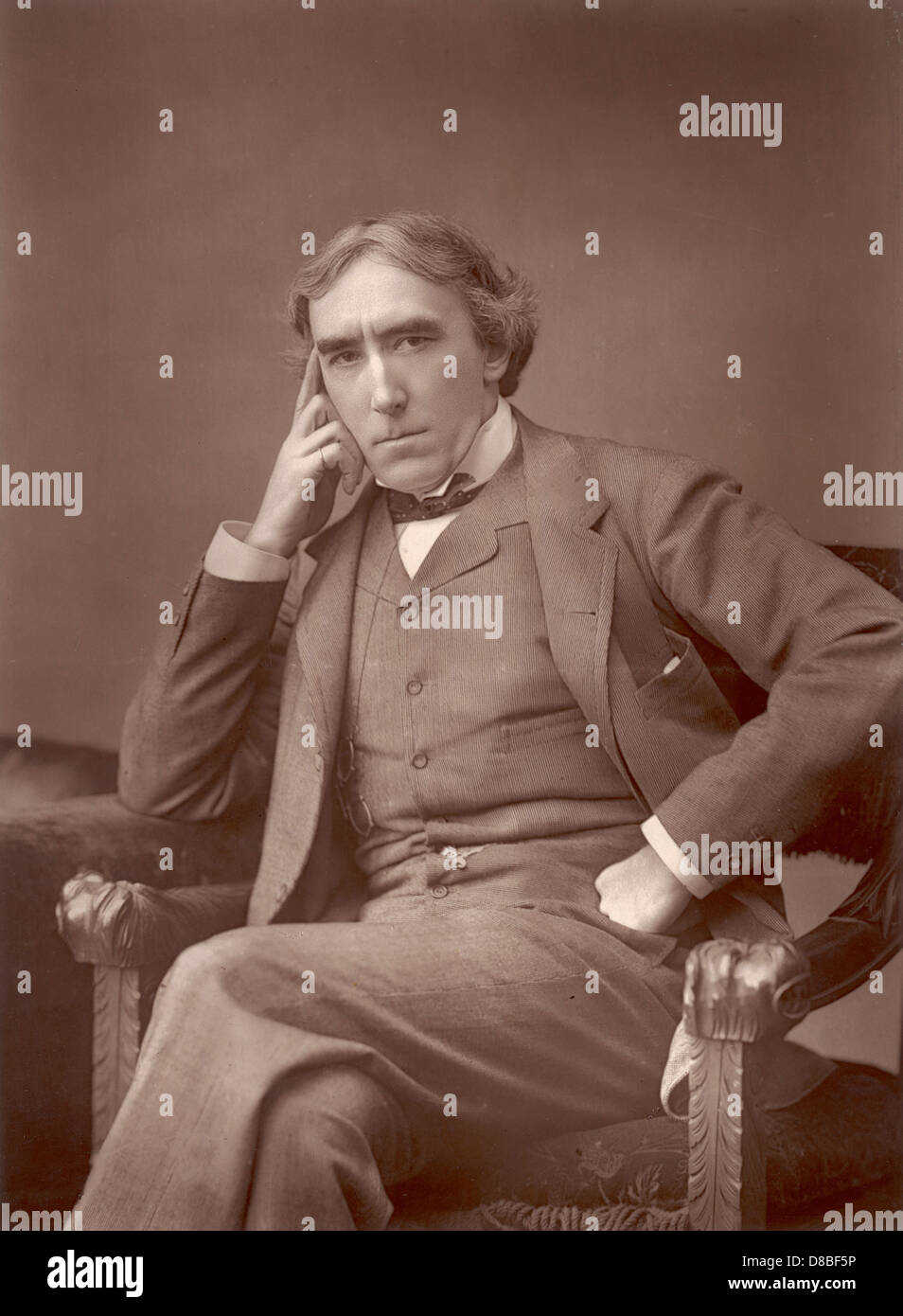 Henry Irving Portrait Stock Photo