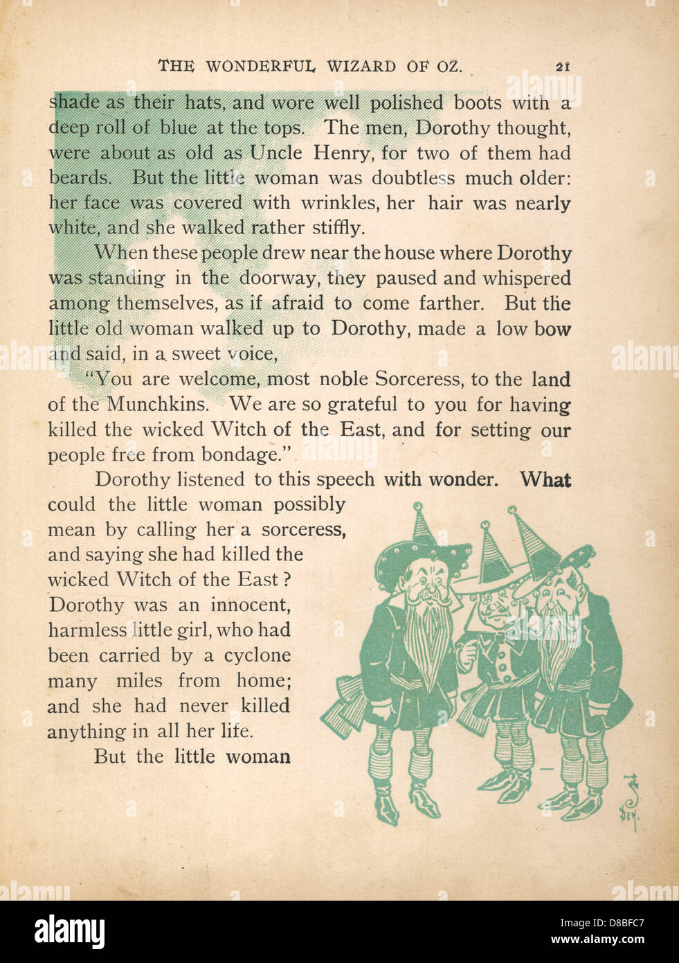 WIZARD OF OZ/MUNCHKINS Stock Photo Alamy