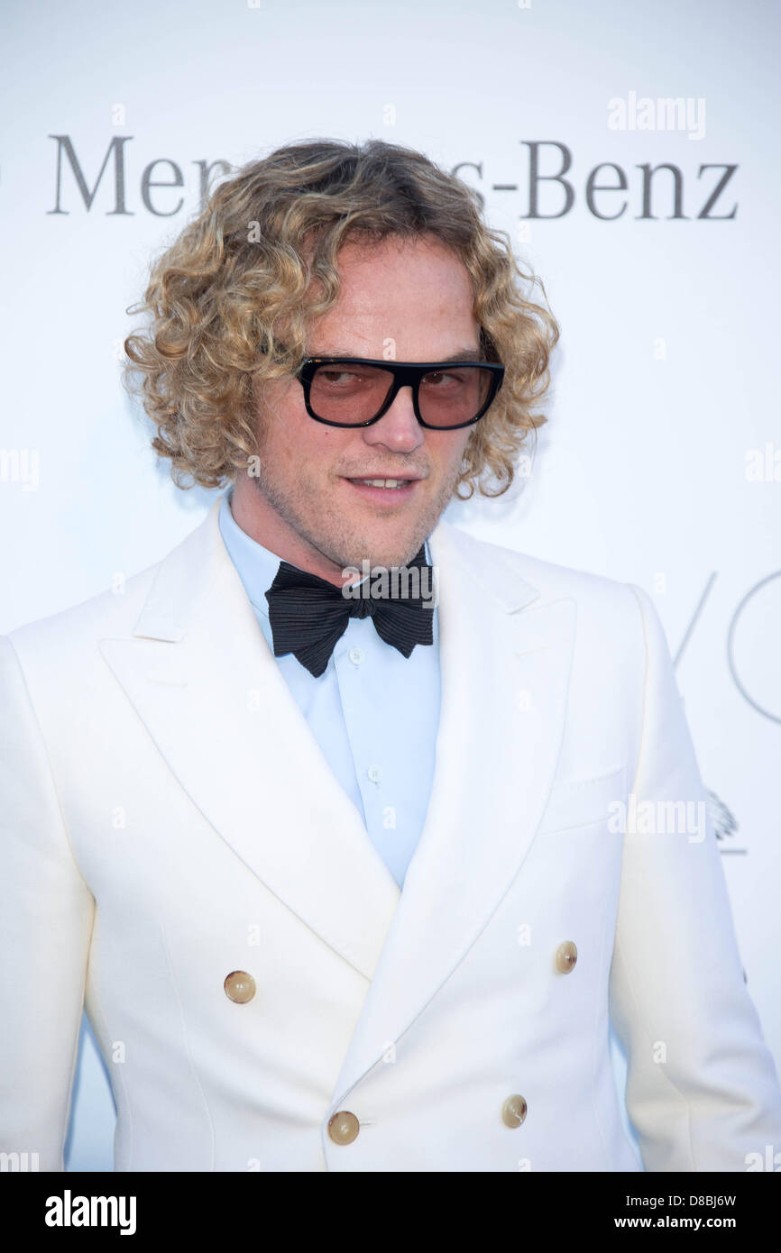Cannes, France, 23 May 2013.Norwegian designer Peter Dundas attends amfAR's 20th Annual Cinema Against AIDS Gala during the 66th Cannes International Film Festival at Palais des Festivals in Cannes, France, on 23 May 2013. Photo: Hubert Boesl/DPA/Alamy Live News Stock Photo