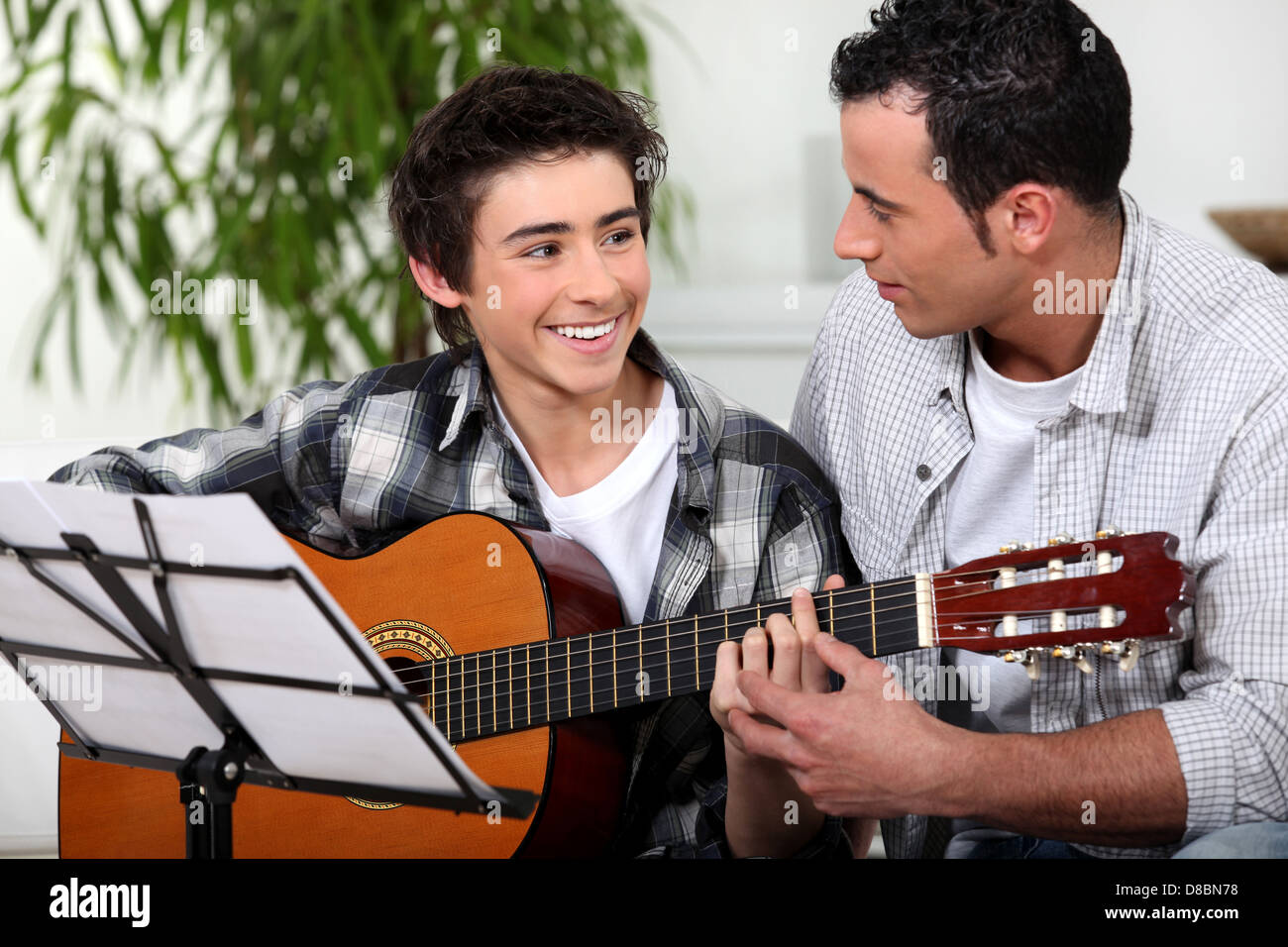 father and son guitar chord