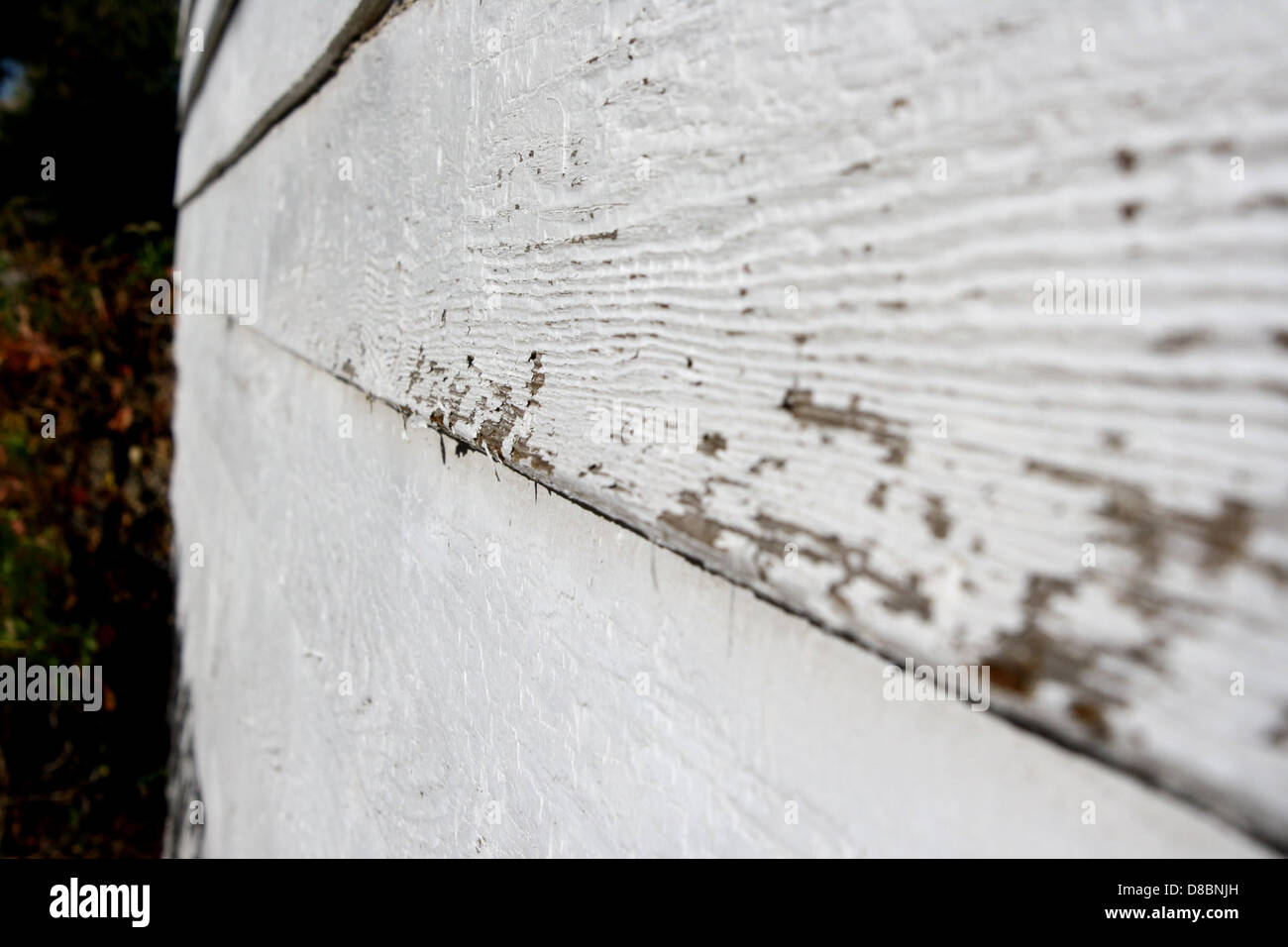 siding with peeling paint Stock Photo Alamy
