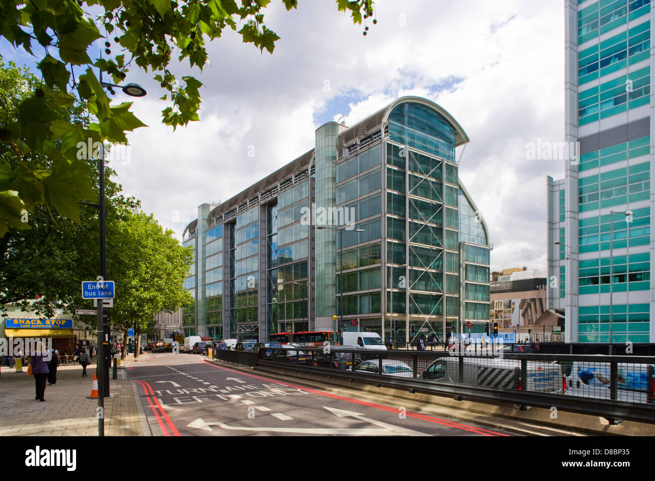Office building Euston Road London England Stock Photo