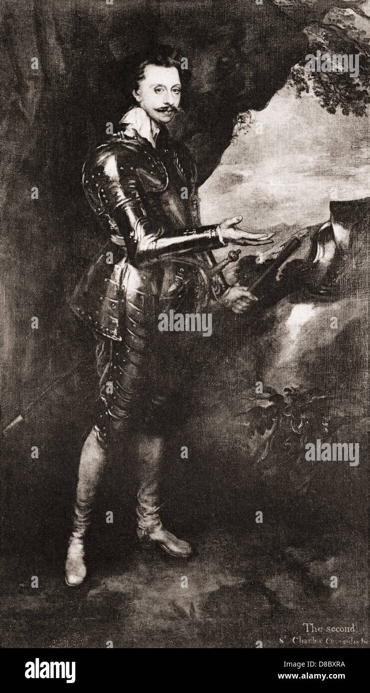 Sir Charles Cavendish, c.1594 1654. English aristocrat, Member of