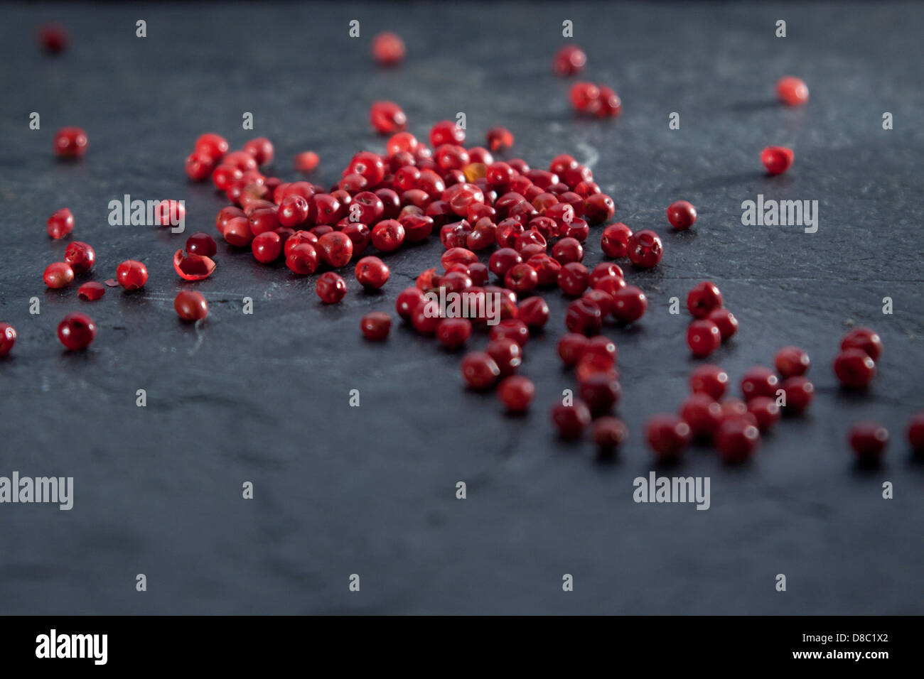 Red peppercorn Stock Photo