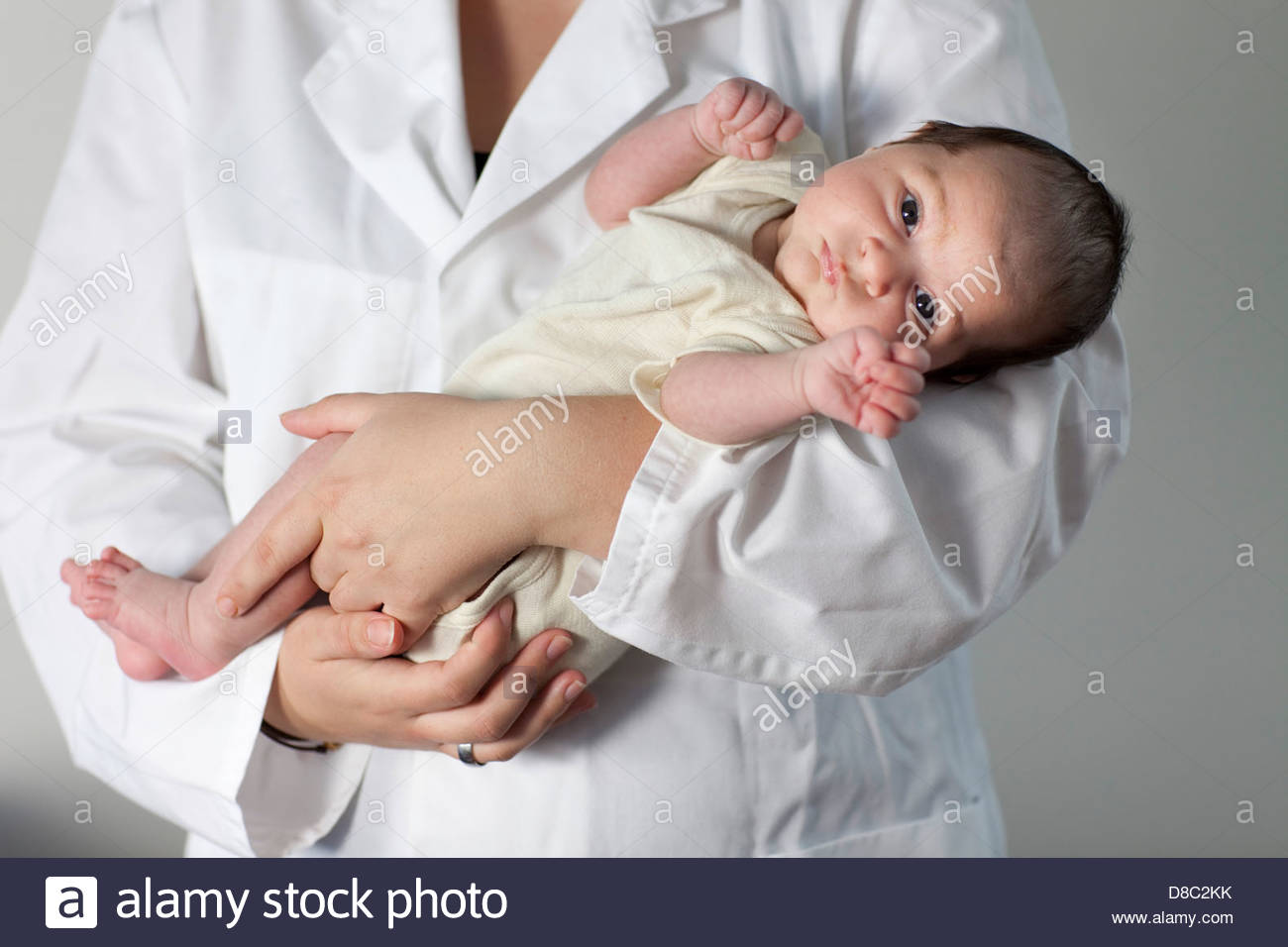 carrying newborn