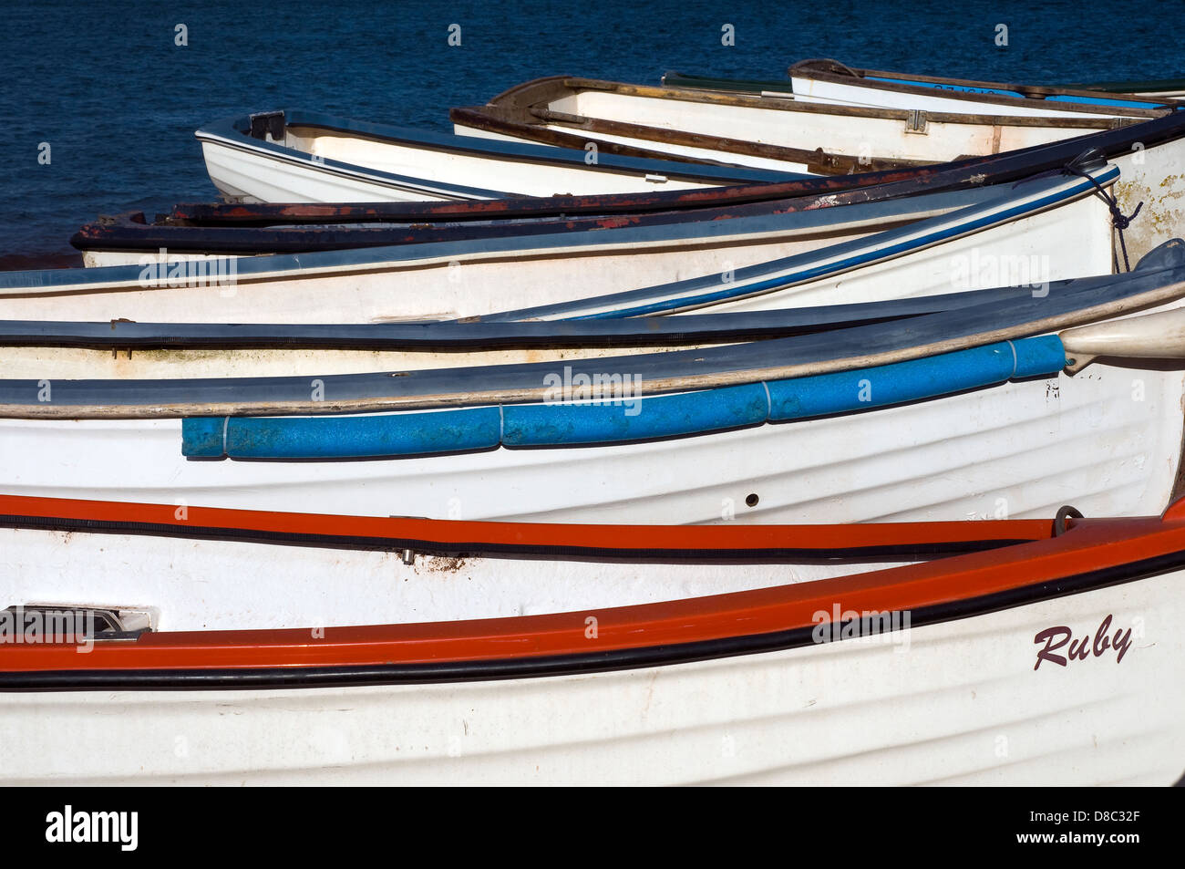 rowing boats Shaldon beach, dock, boating, docking, boat, lake, fishing