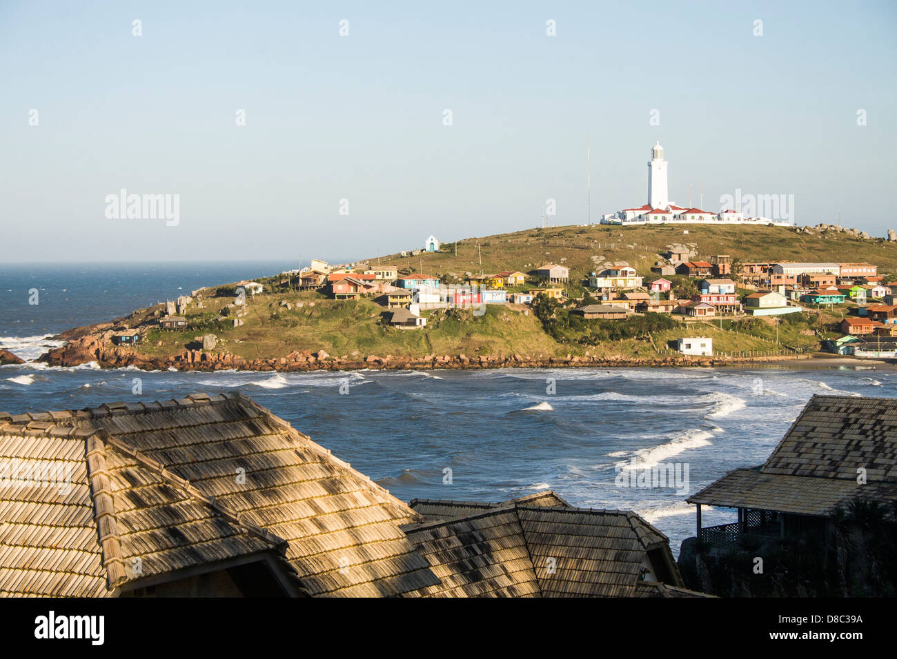 Santa Marta Lighthouse Stock Photo Alamy