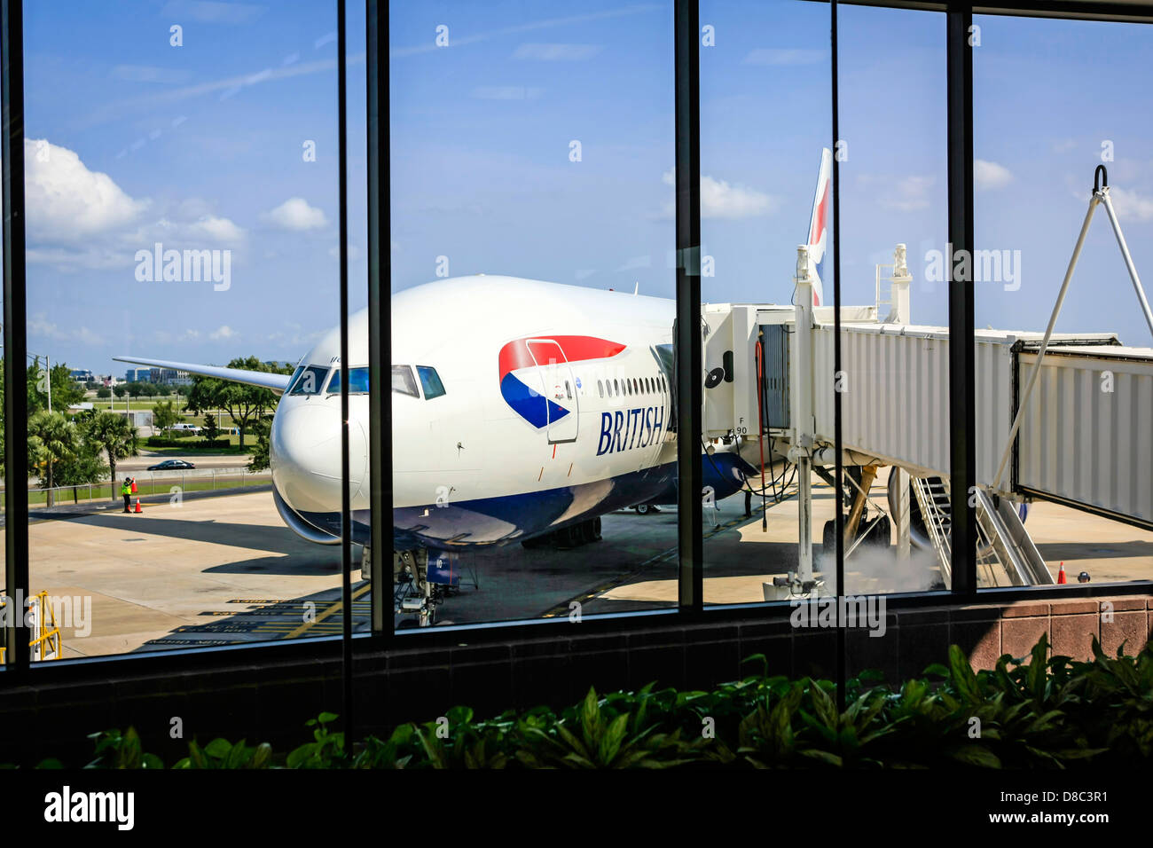 British Airways Boeing 777 at Tampa Airport in Florida Stock Photo Alamy