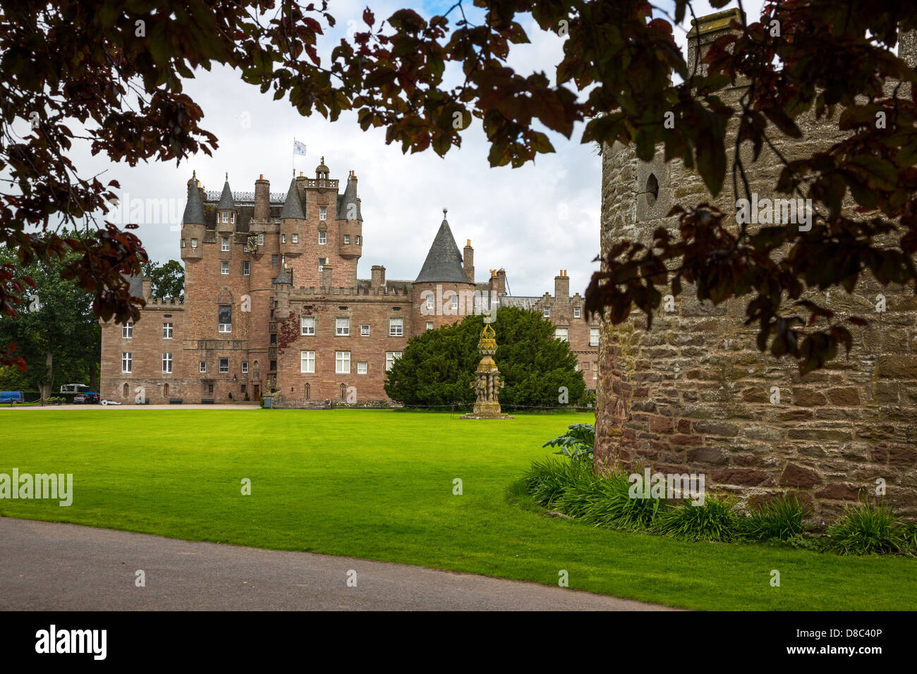 Great Britain, Scotland, Fife area, Angus, the Glamis castle, childhood home of the Queen