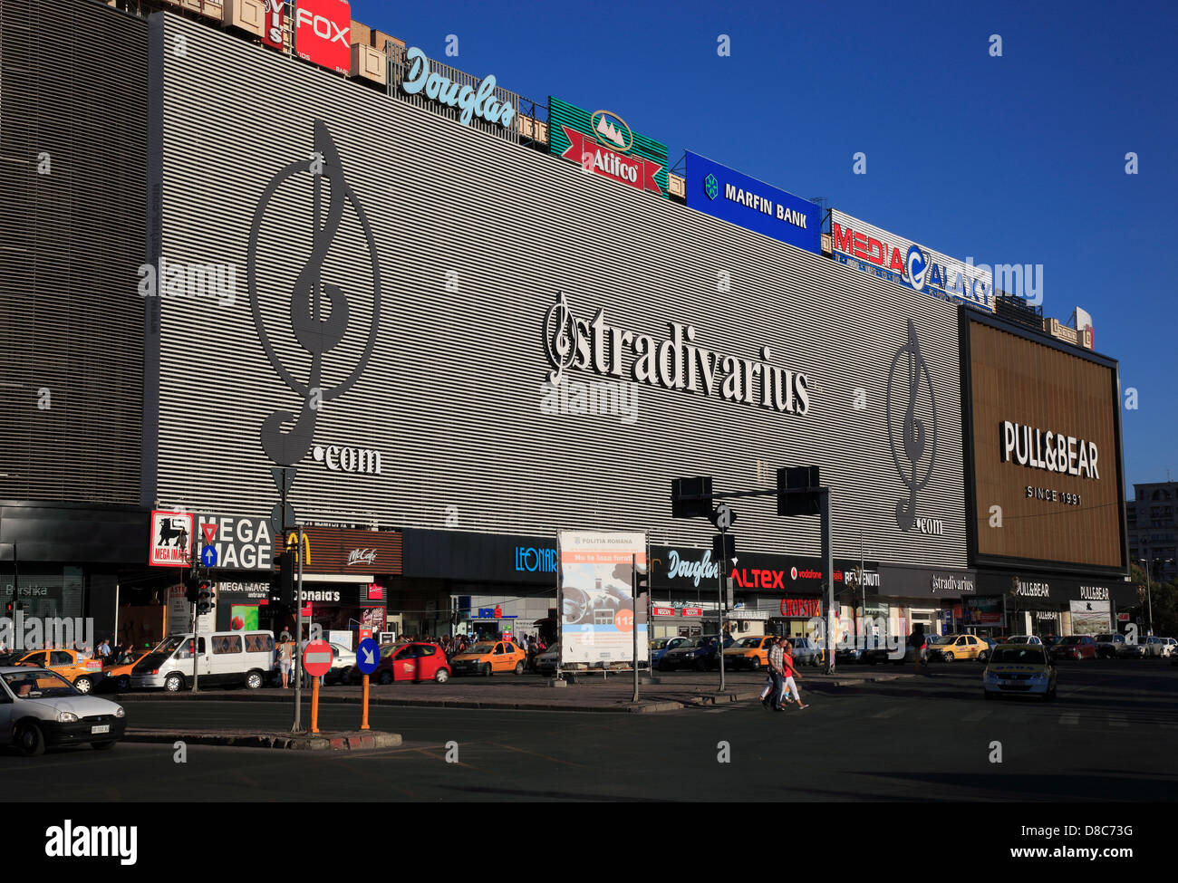 Bershka Shopping Center, Bucharest, Romania Stock Photo - Alamy