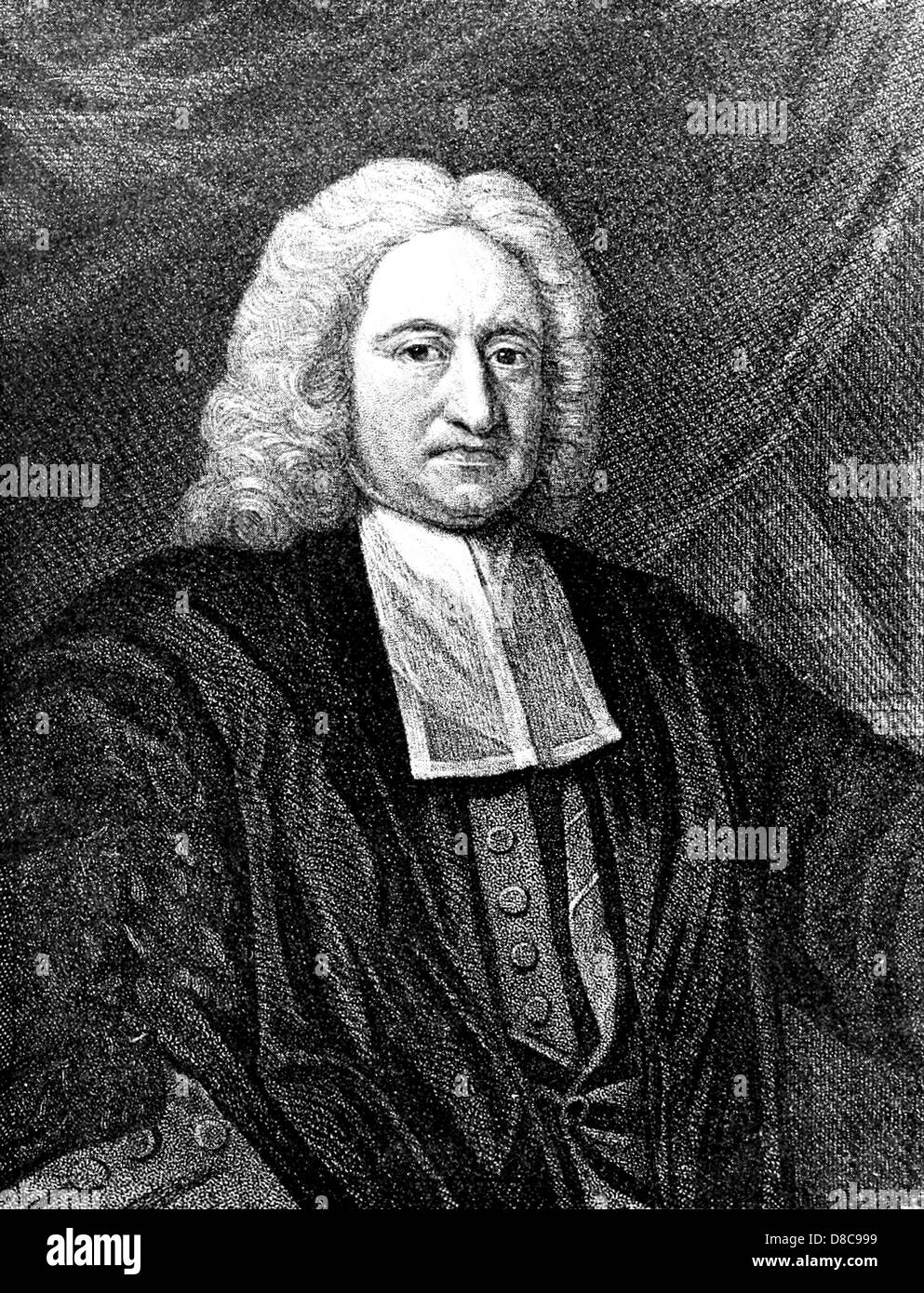 EDMUND HALLEY (1656-1742) English astronomer and mathematician Stock Photo