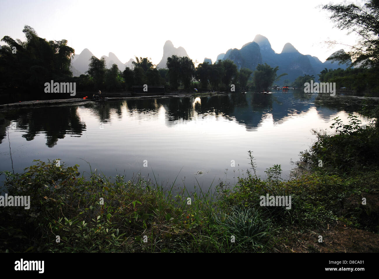 Li River, Southern China from Guilin to Yangshuo Stock Photo - Alamy
