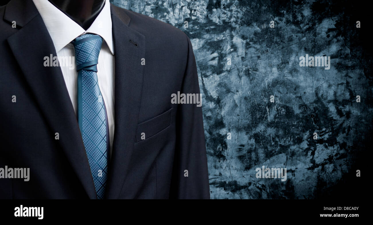 Business man in blue suit hi-res stock photography and images - Alamy