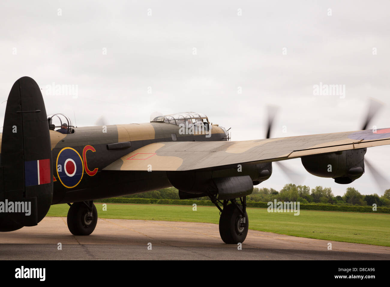 East Kirkby Avro Lancaster 'Just Jane' Stock Photo