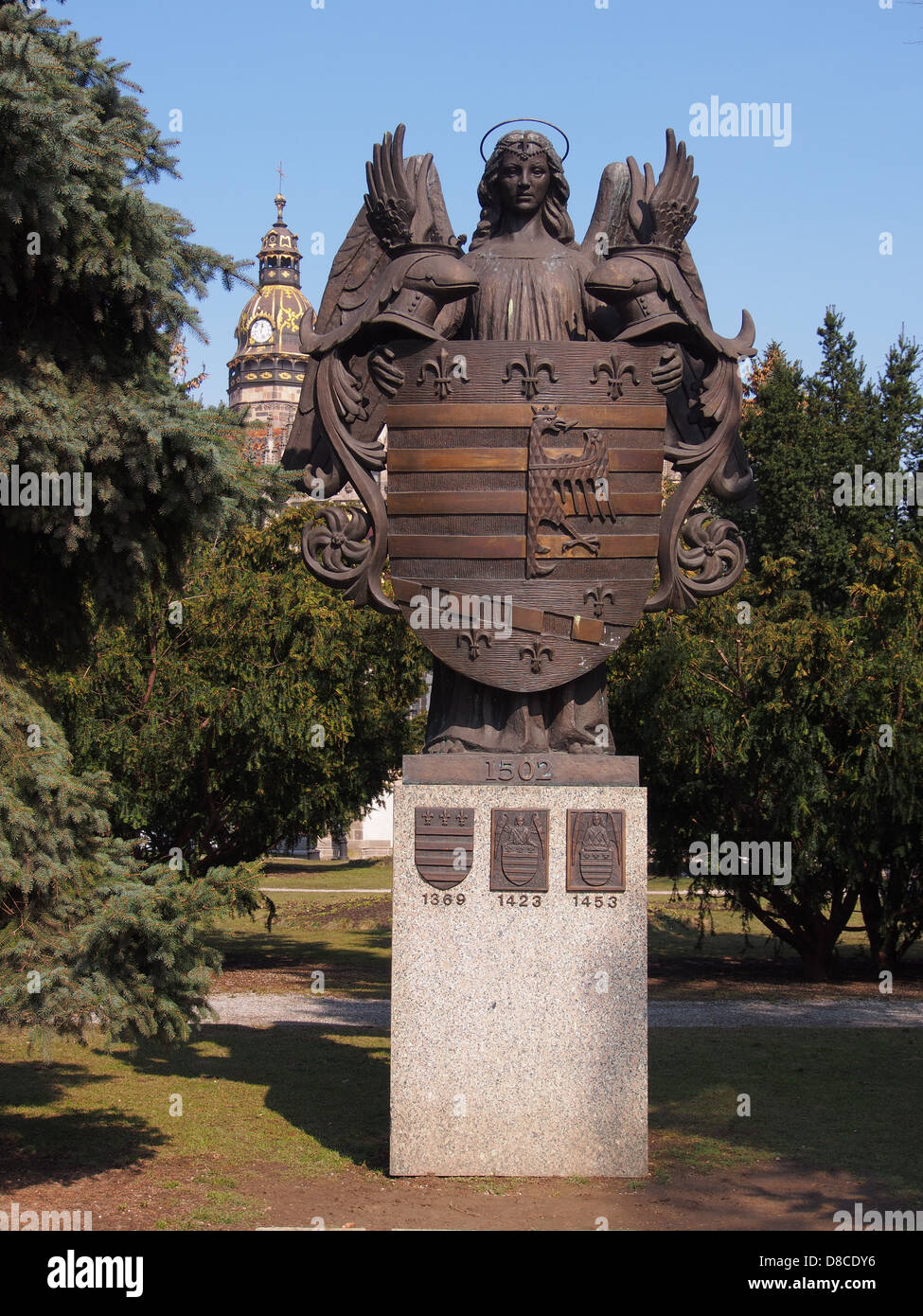The Coat of Arms of Košice, Slovakia Stock Photo Alamy