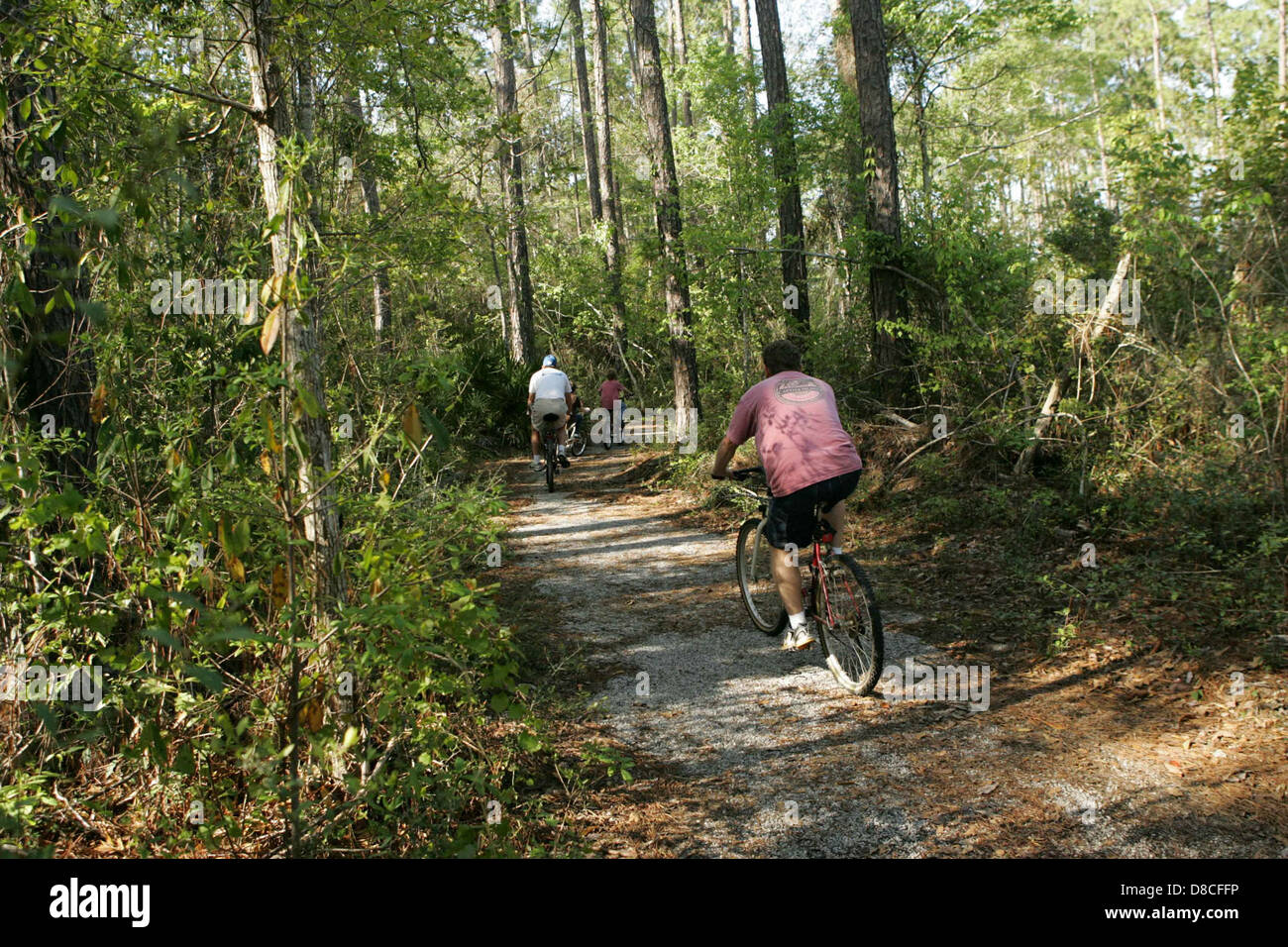 Bikers leisurely bike Stock Photo - Alamy