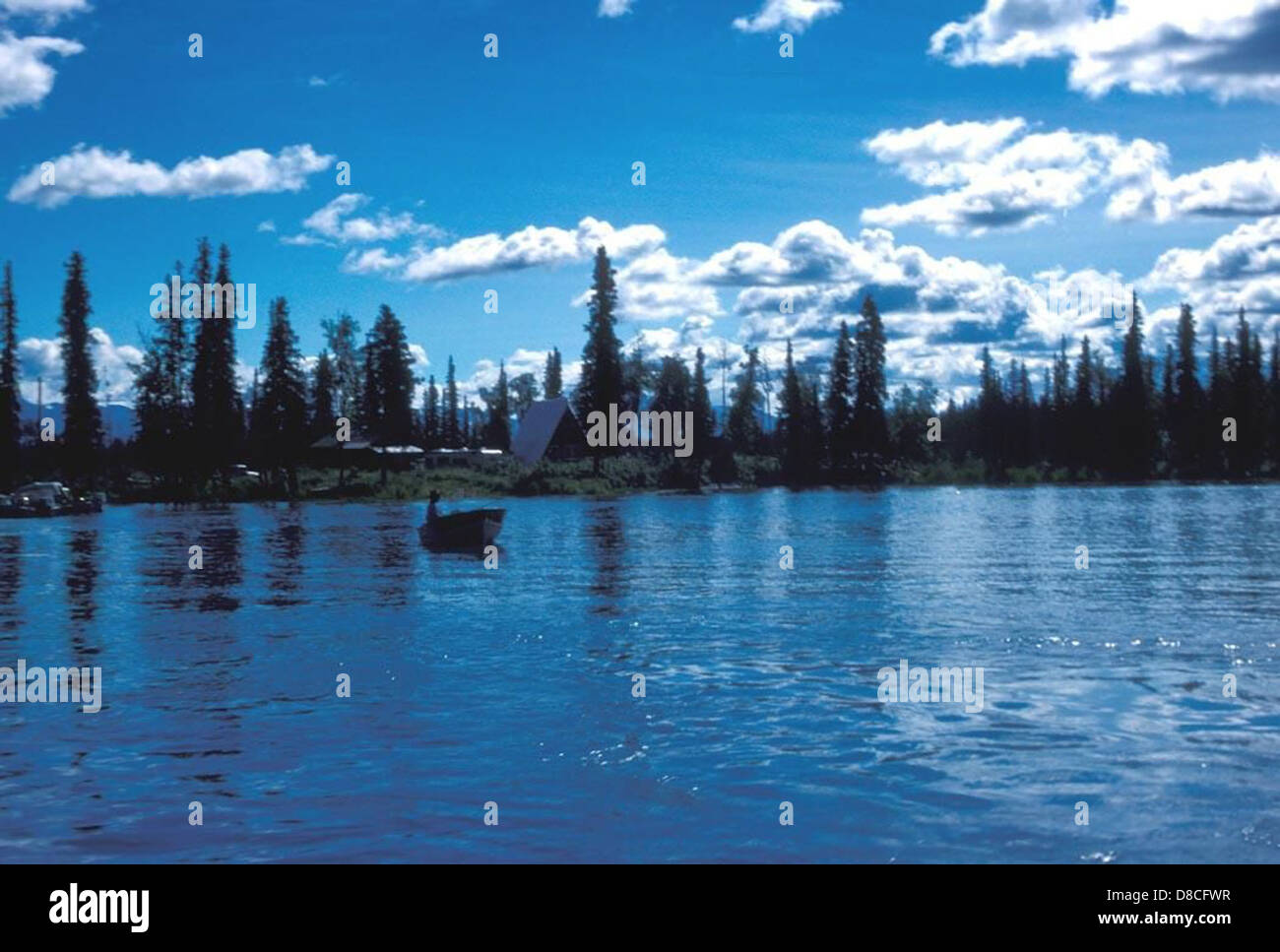 Boating on the Kenai river Stock Photo Alamy